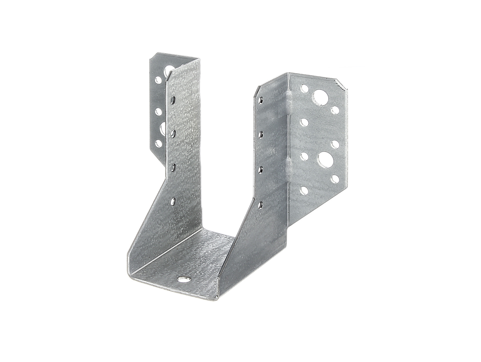 Support U ailes extérieures galvanisé 50x105mm