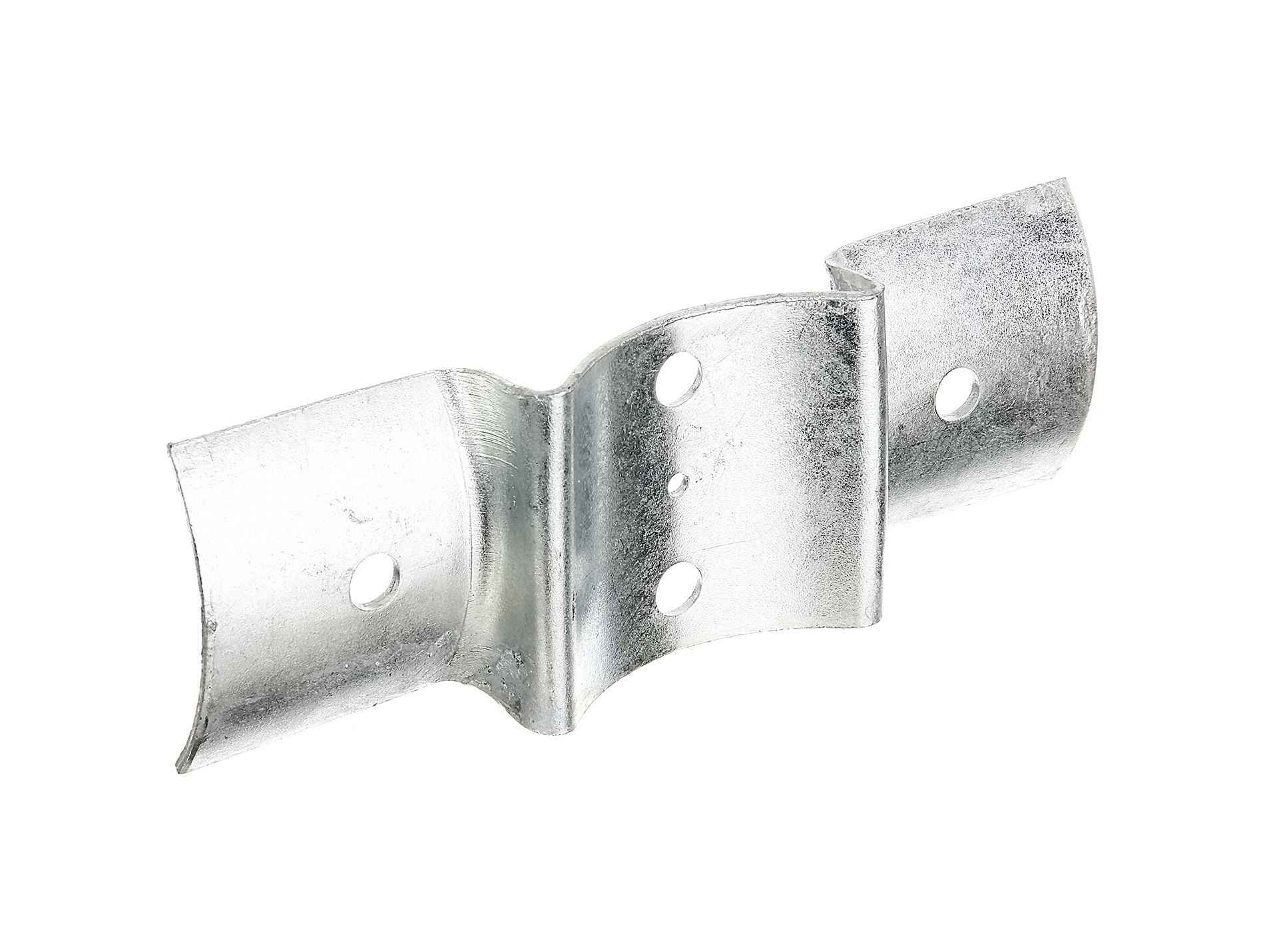 Raccord en croix galvanisé pour clôture 70x200mm