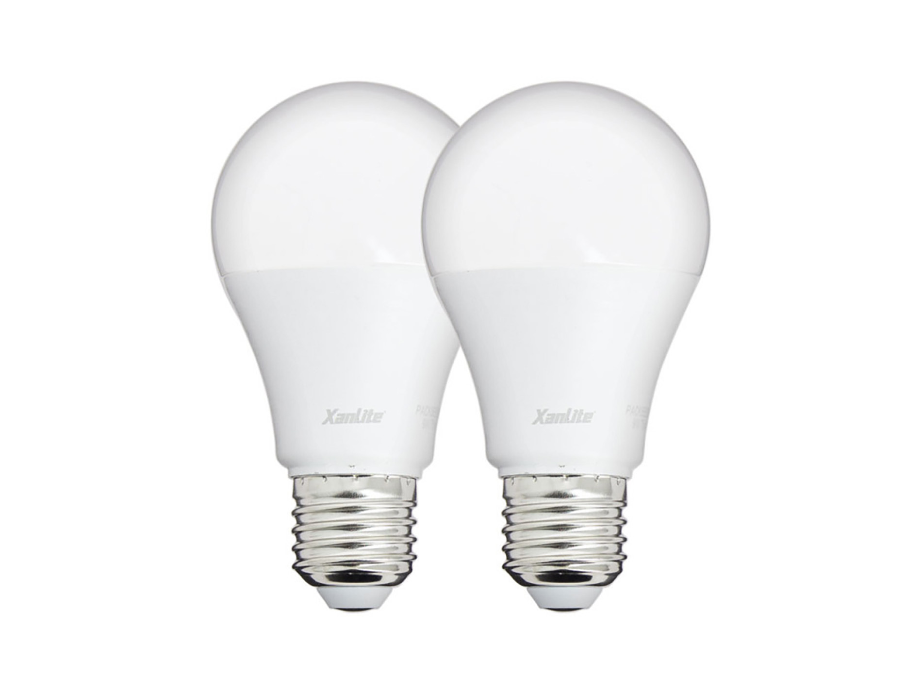 Ampoule LED XANLITE A60 E27 9W 806lm 2700K x2