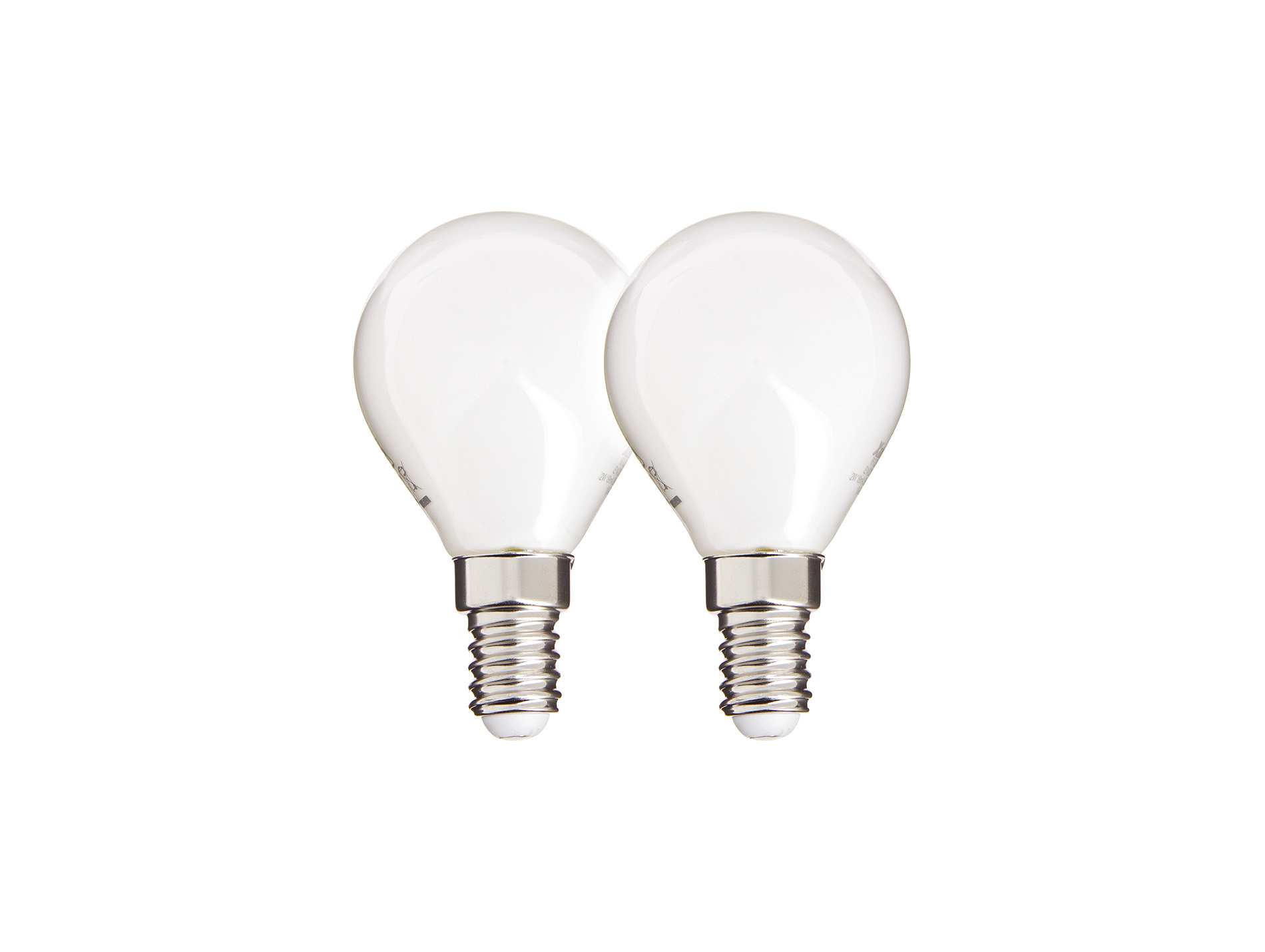 Ampoule LED XANLITE P45 E14 6,5W 806lm 4000K x2