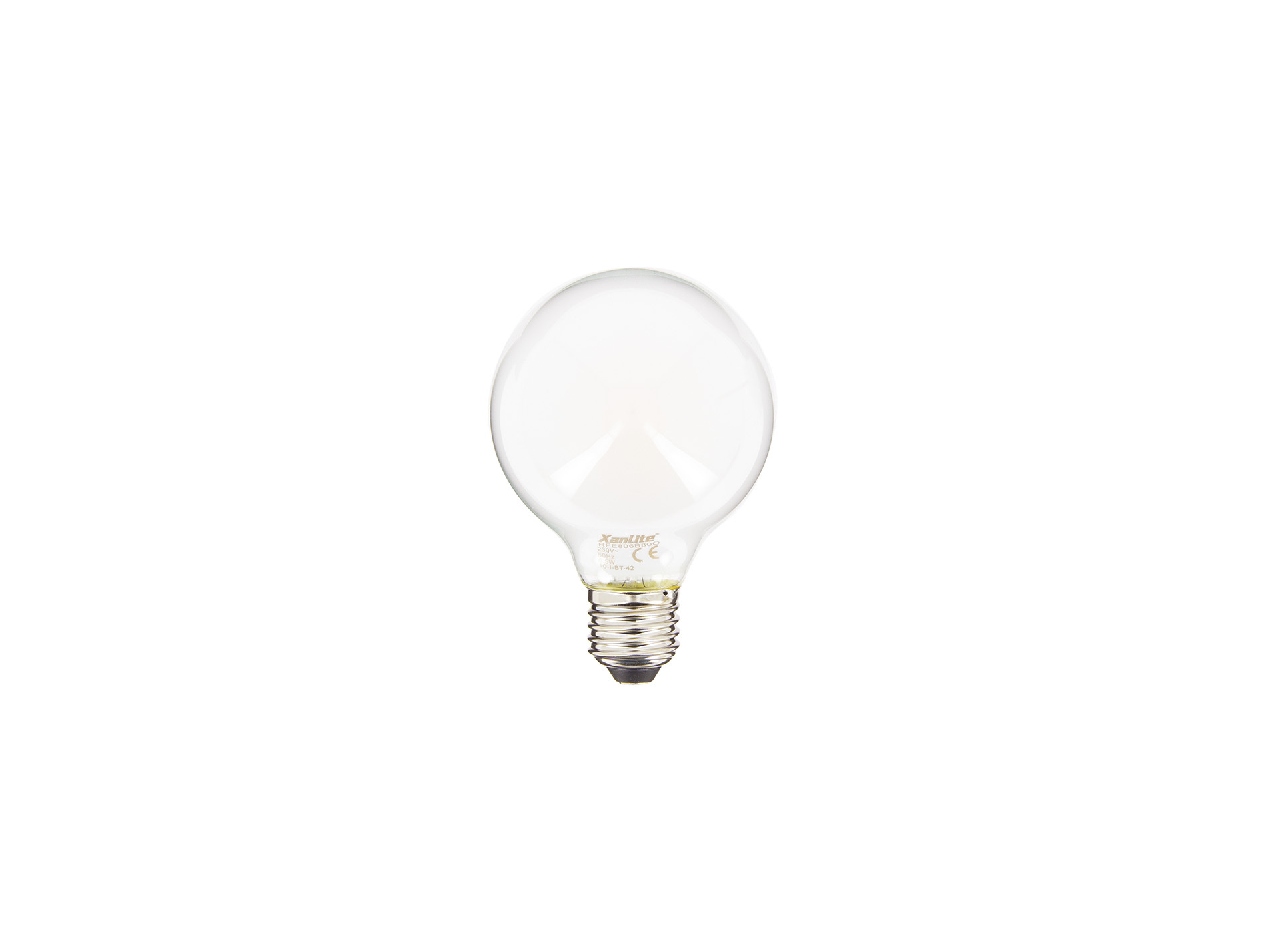 Ampoule LED XANLITE G80 E27 6,5W 806lm 2700K
