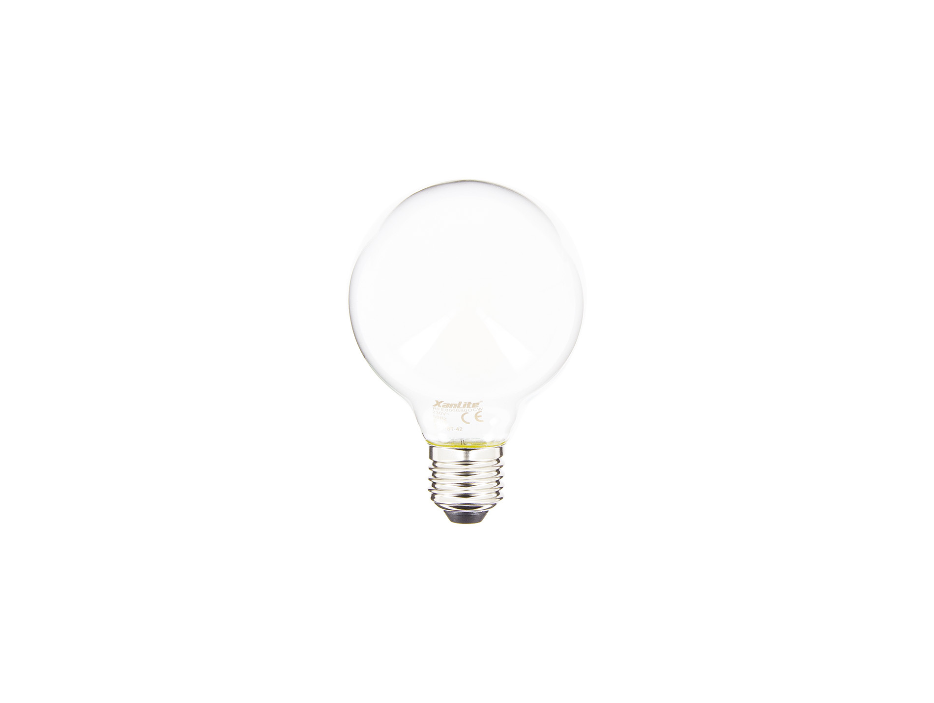 Ampoule LED XANLITE G80 E27 6,5W 806lm 4000K