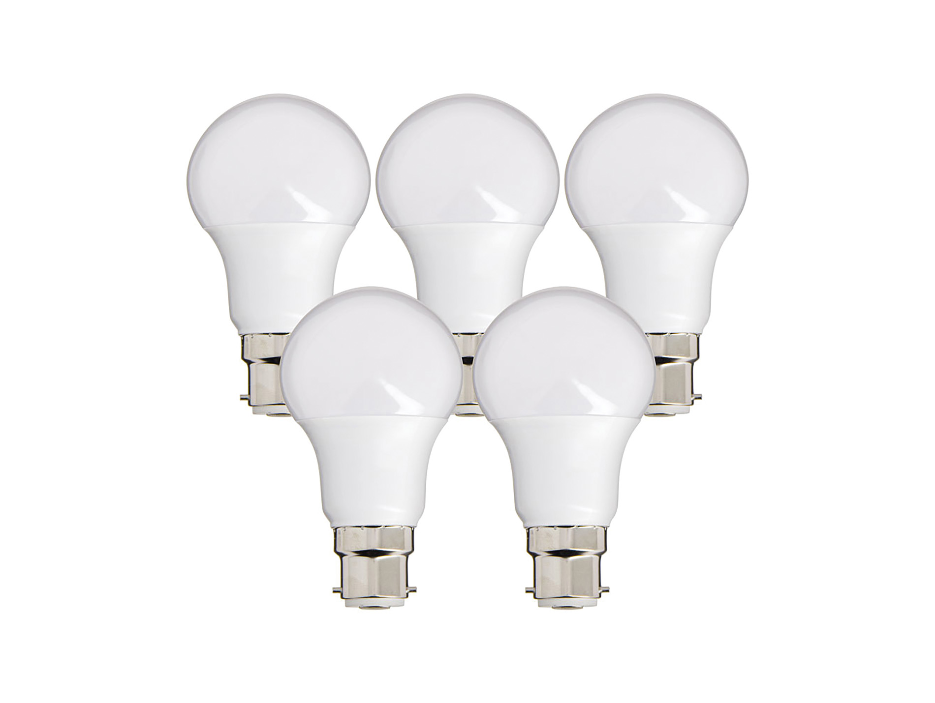 Ampoule LED XANLITE  A60 10W 60W B22 blanc chaud x5