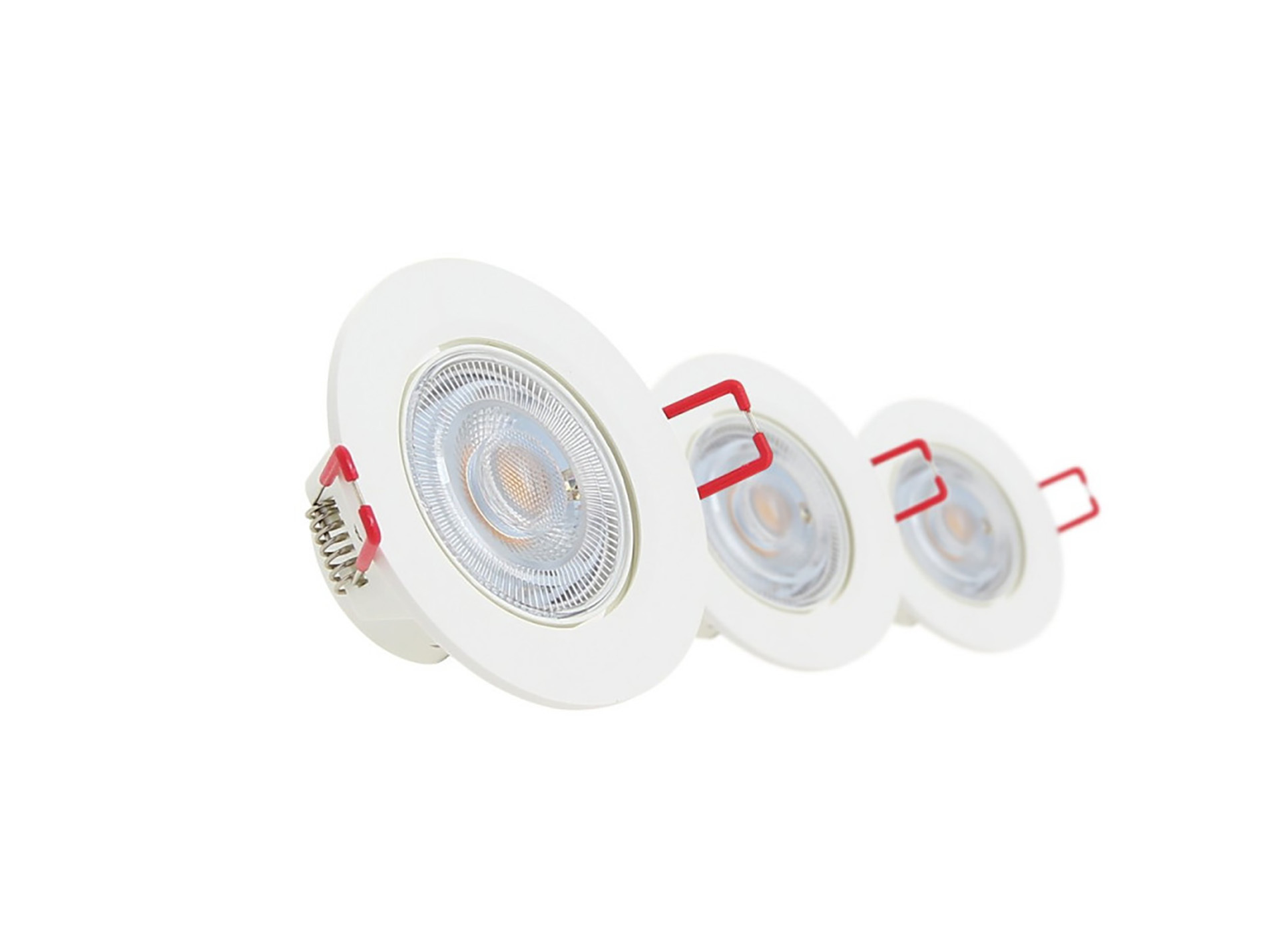 Spot encastrable LED intégré XANLITE 4,5W 345lm 4000K x3