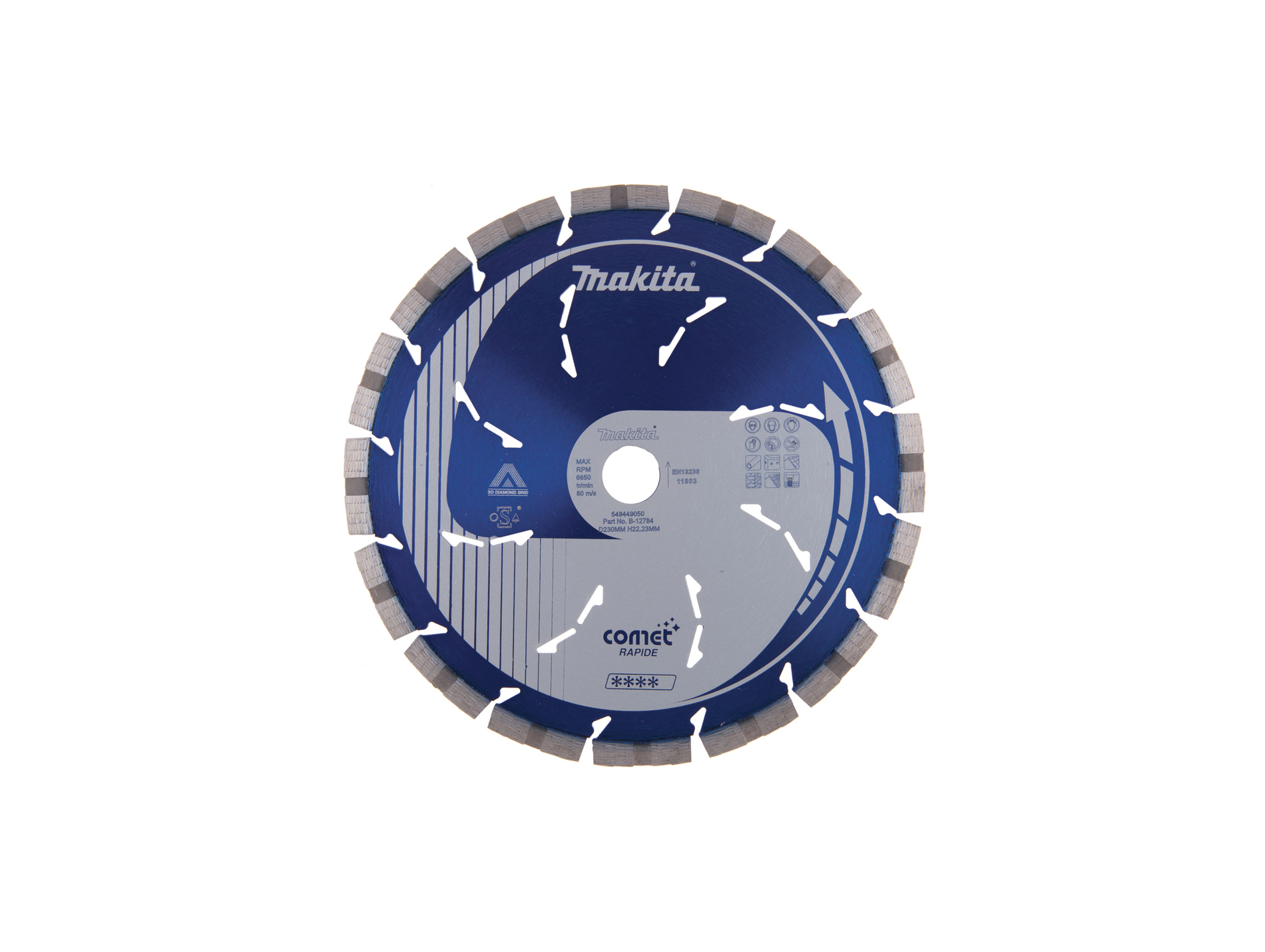 Disque diamant Comet 3DDG MAKITA Ø230mm