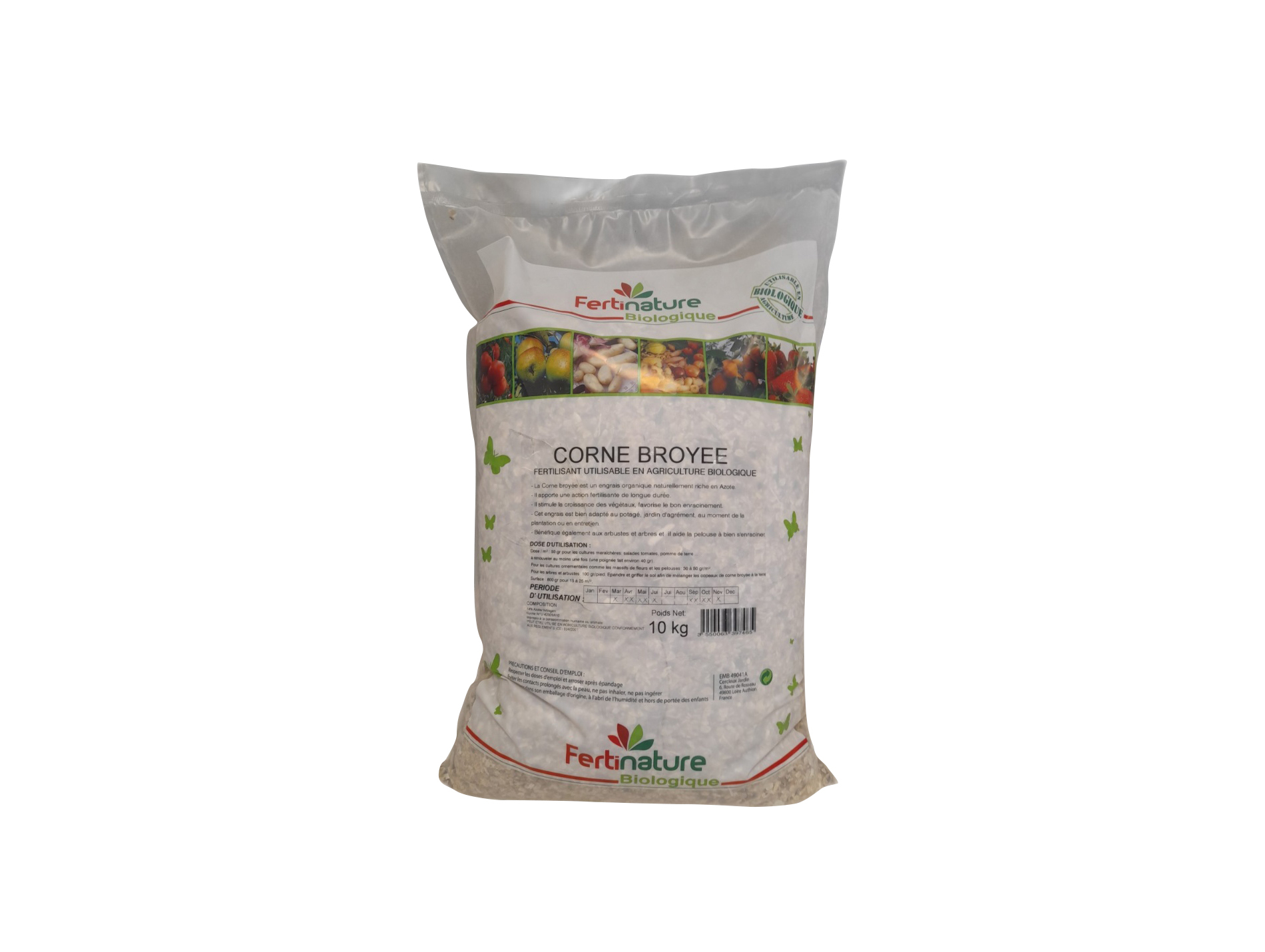 Corne broyée 10kg