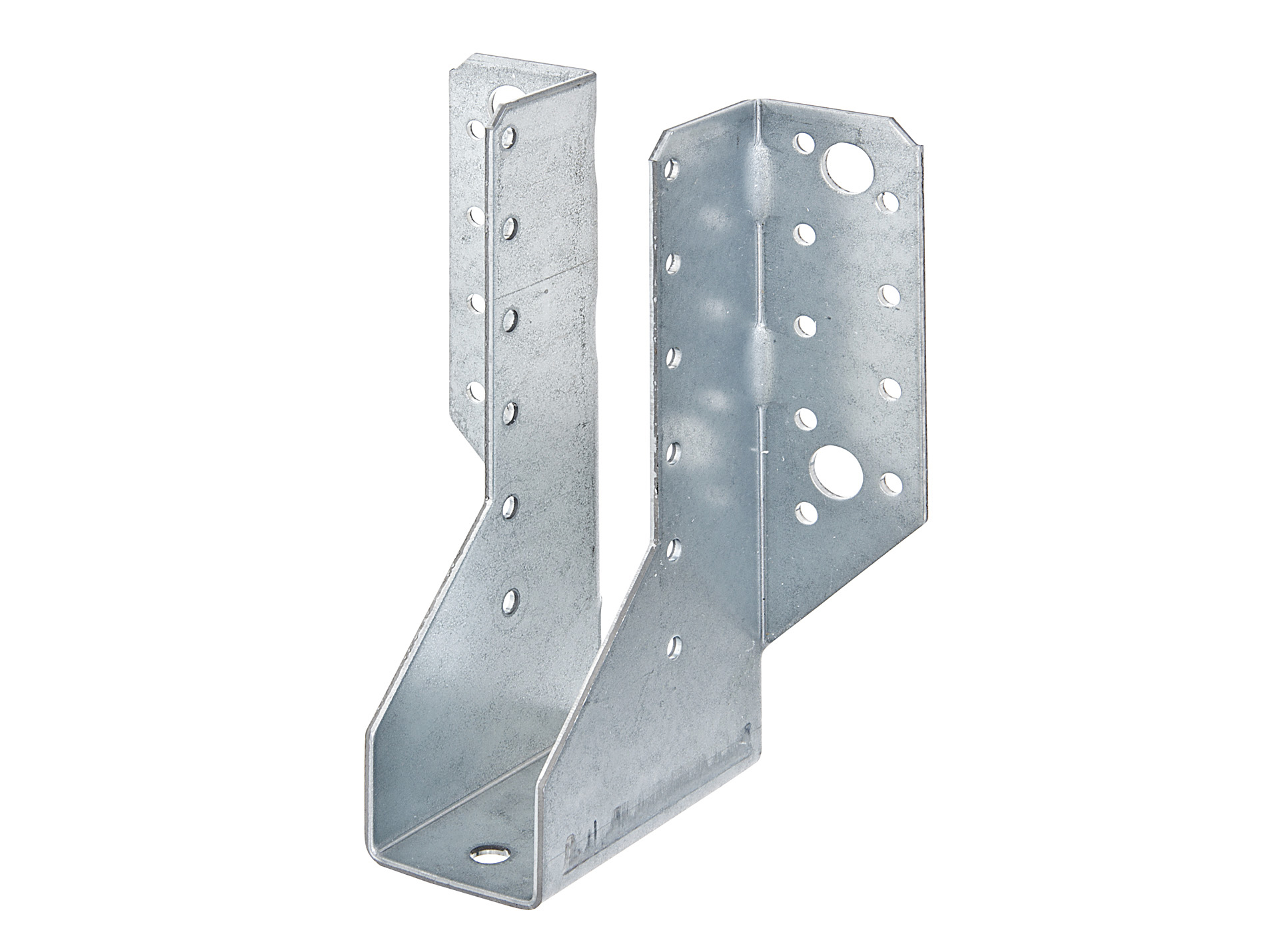 Support U Ailes extérieures galvanisé 34x143x104mm