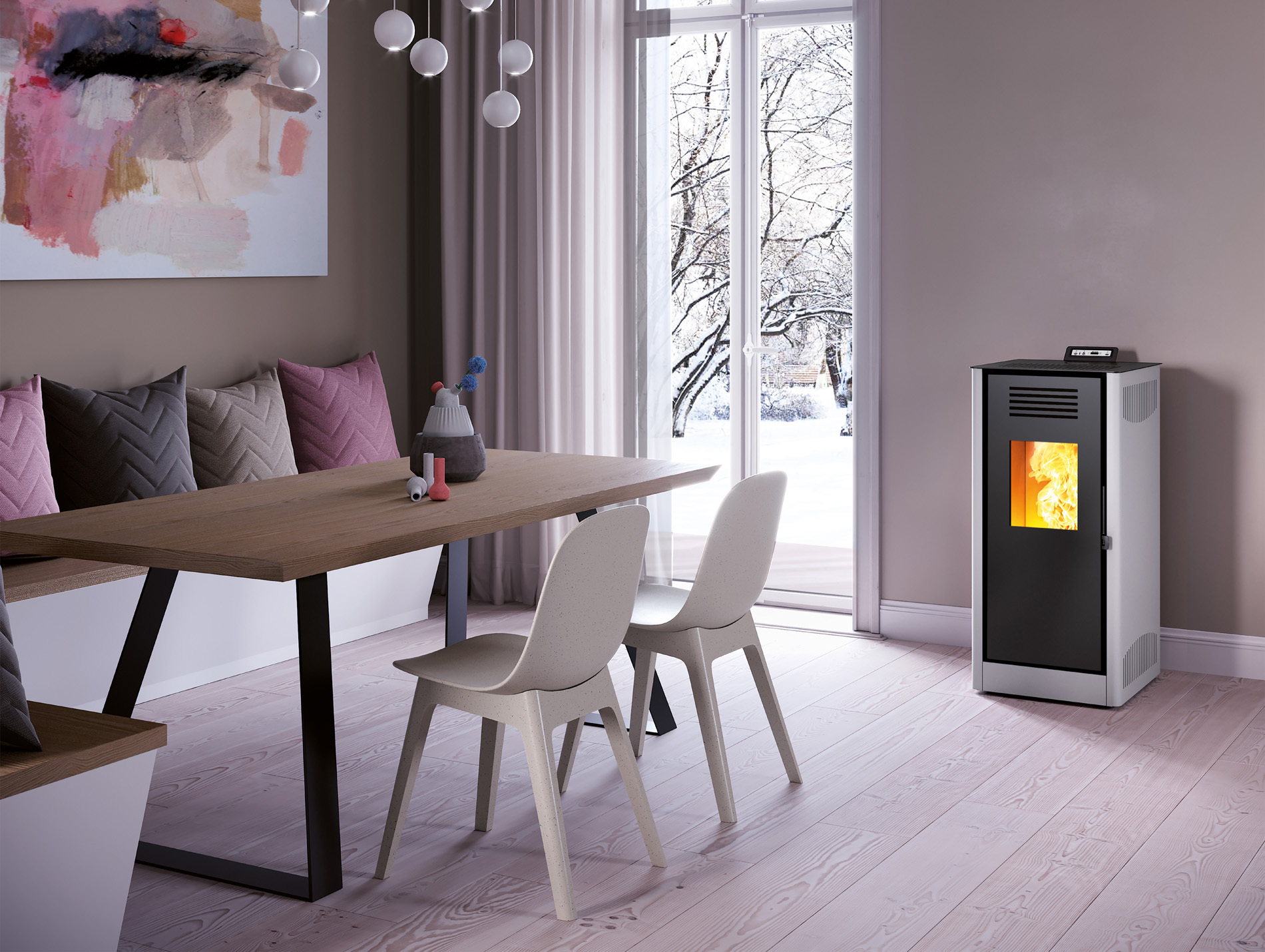 Poêle à granulés INVICTA Mirano 8 8kW