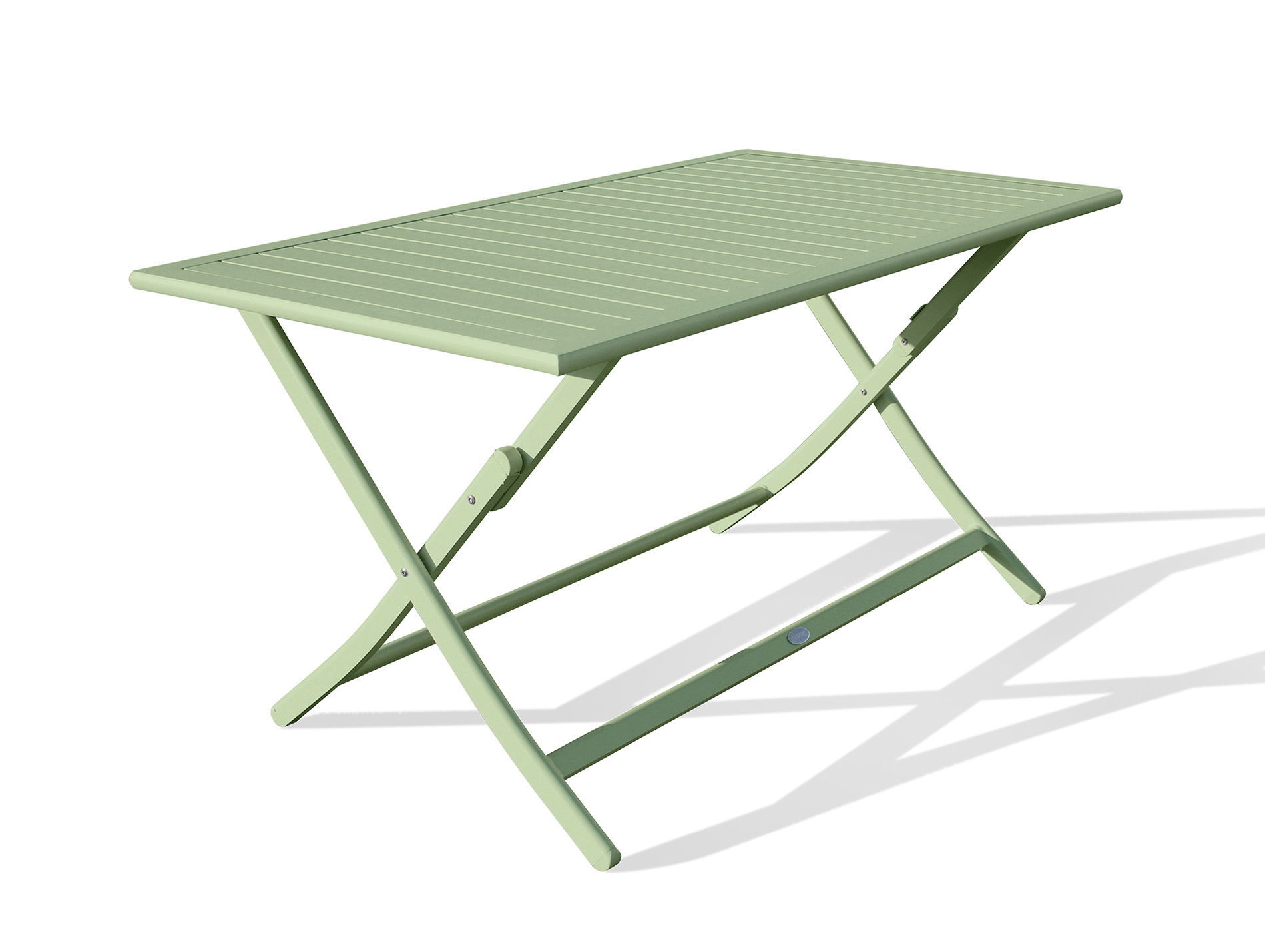 Table de jardin pliante alu DCB Marius 4 places lagune