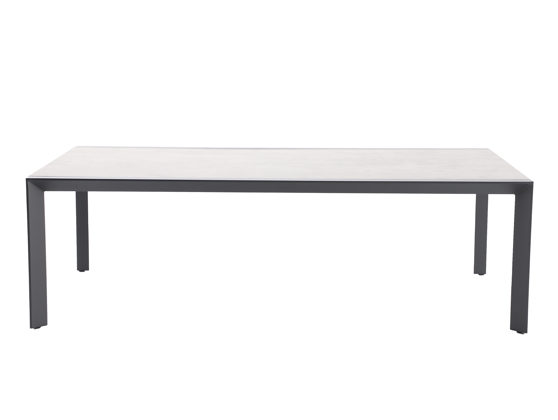 Table de jardin fixe aluminium MWH Royal Opéra 8 places
