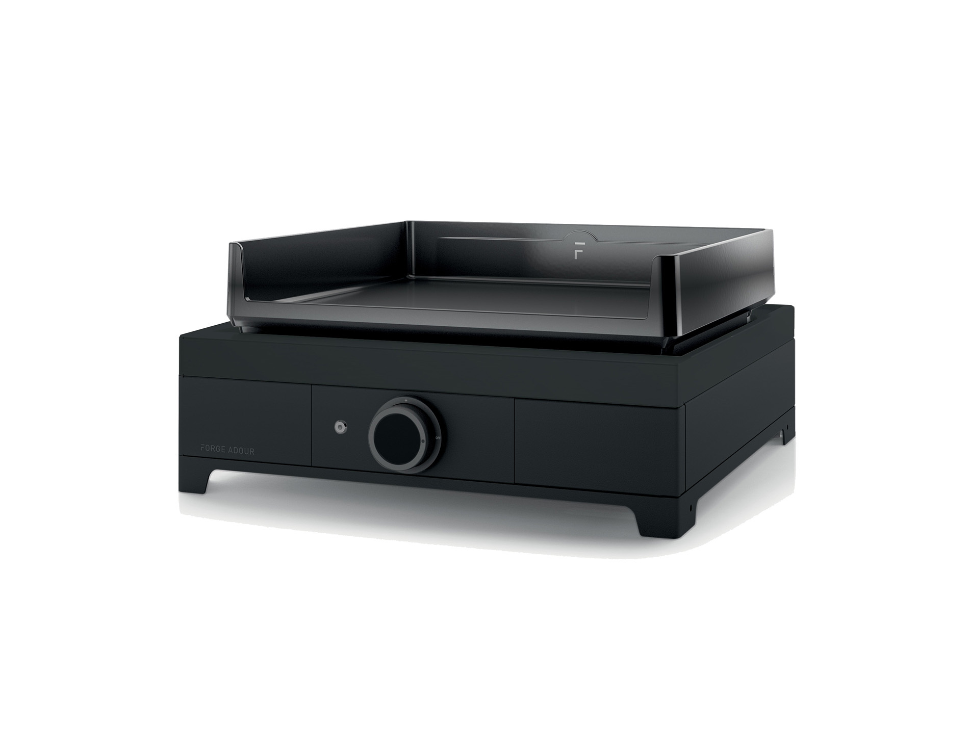 Plancha électrique FORGE ADOUR Modern 45 chassis acier noir