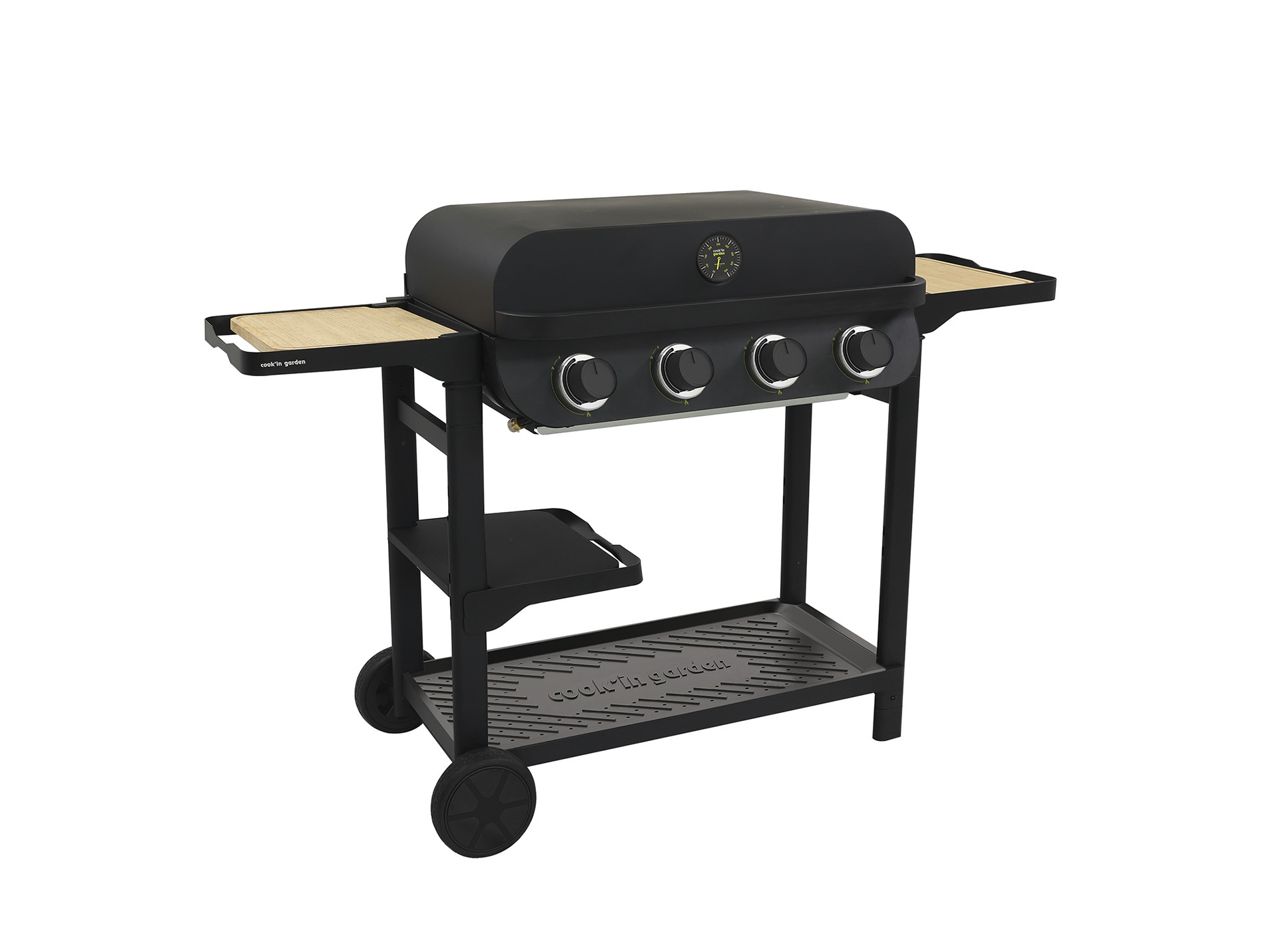 Barbecue gaz COOK'IN GARDEN Flavo 76 4 brûleurs