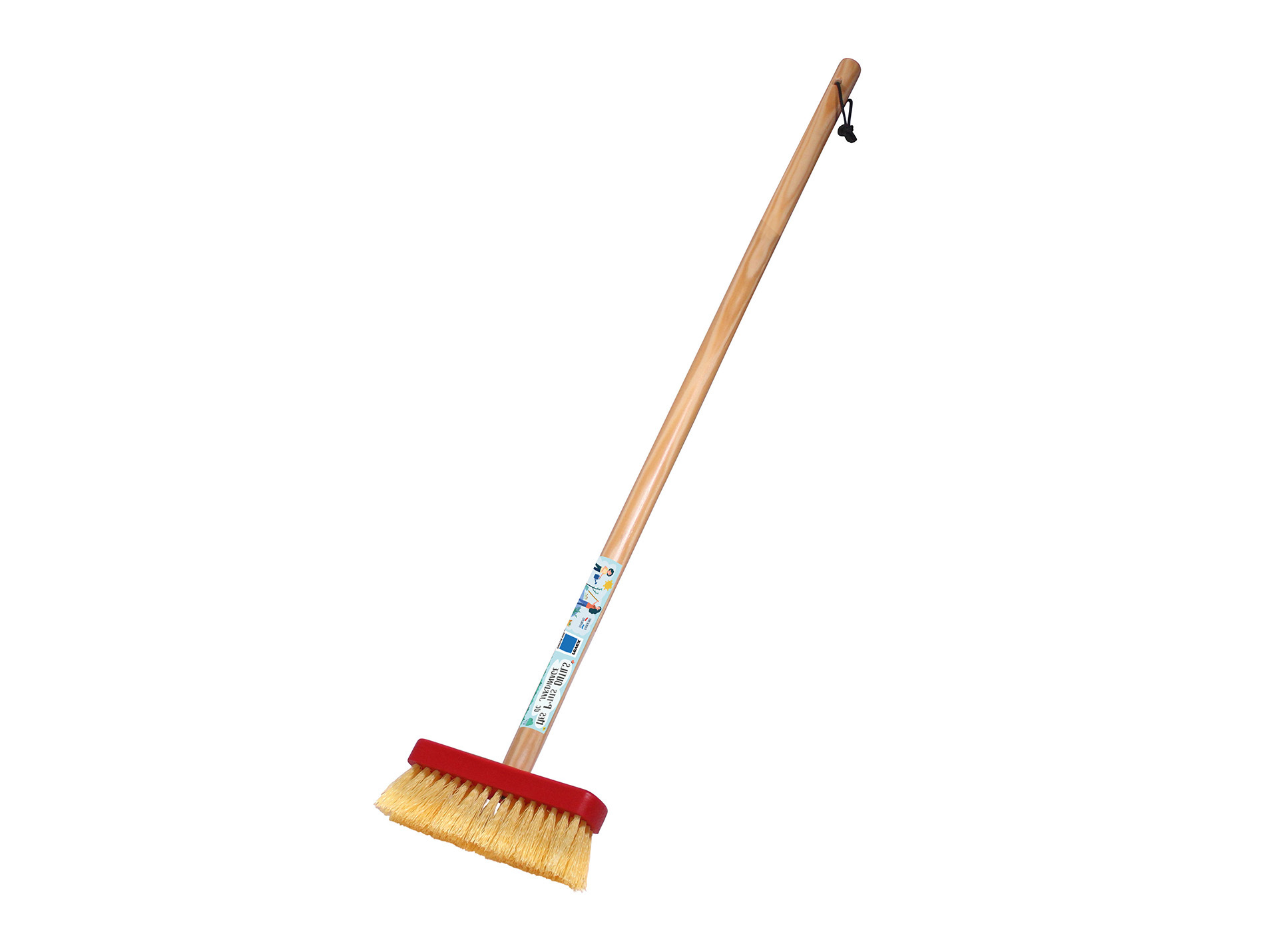 Balai de cantonnier pour enfant REVEX Junior jaune