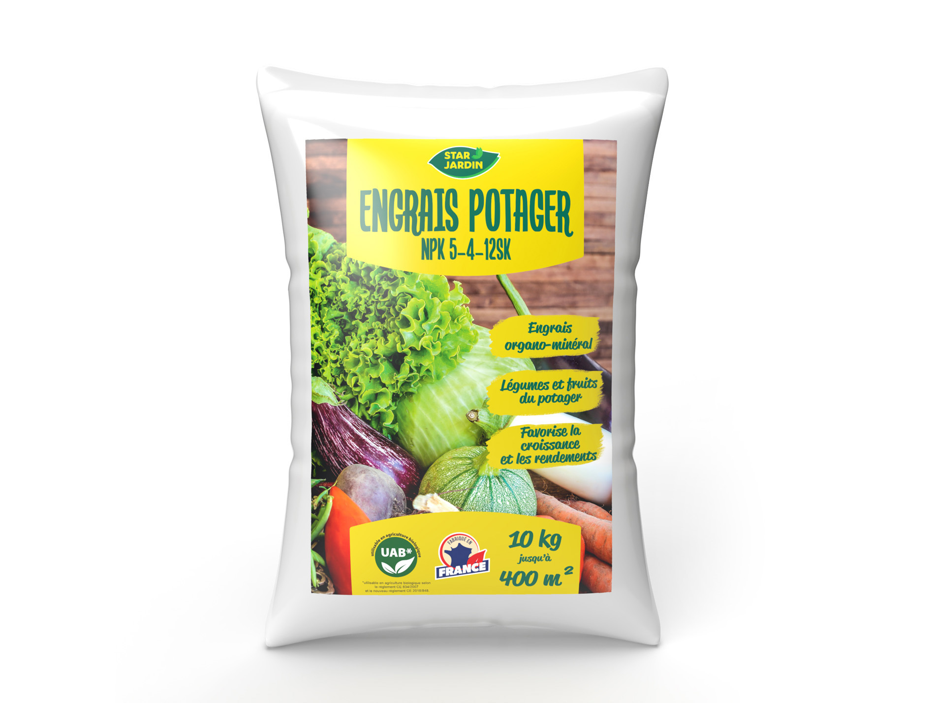 Engrais spécial potager STAR JARDIN 10kg