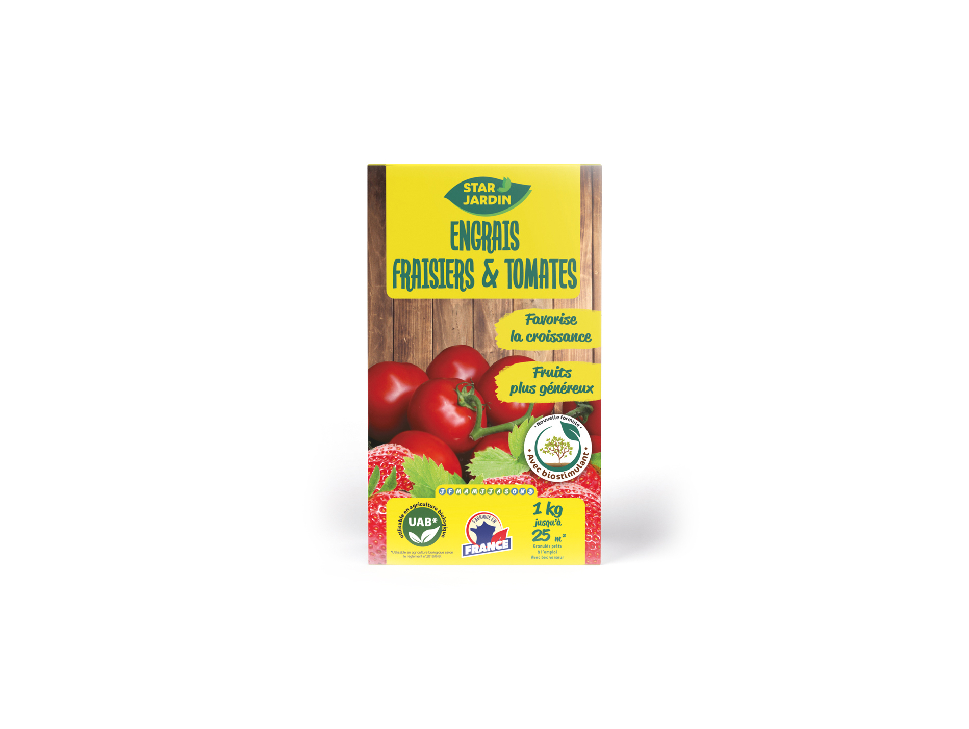 Engrais fraisiers et tomates STAR JARDIN 1kg