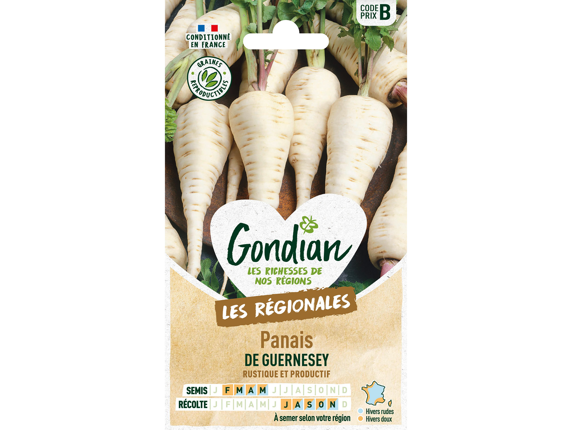 Graines Panais de Guernesey GONDIAN