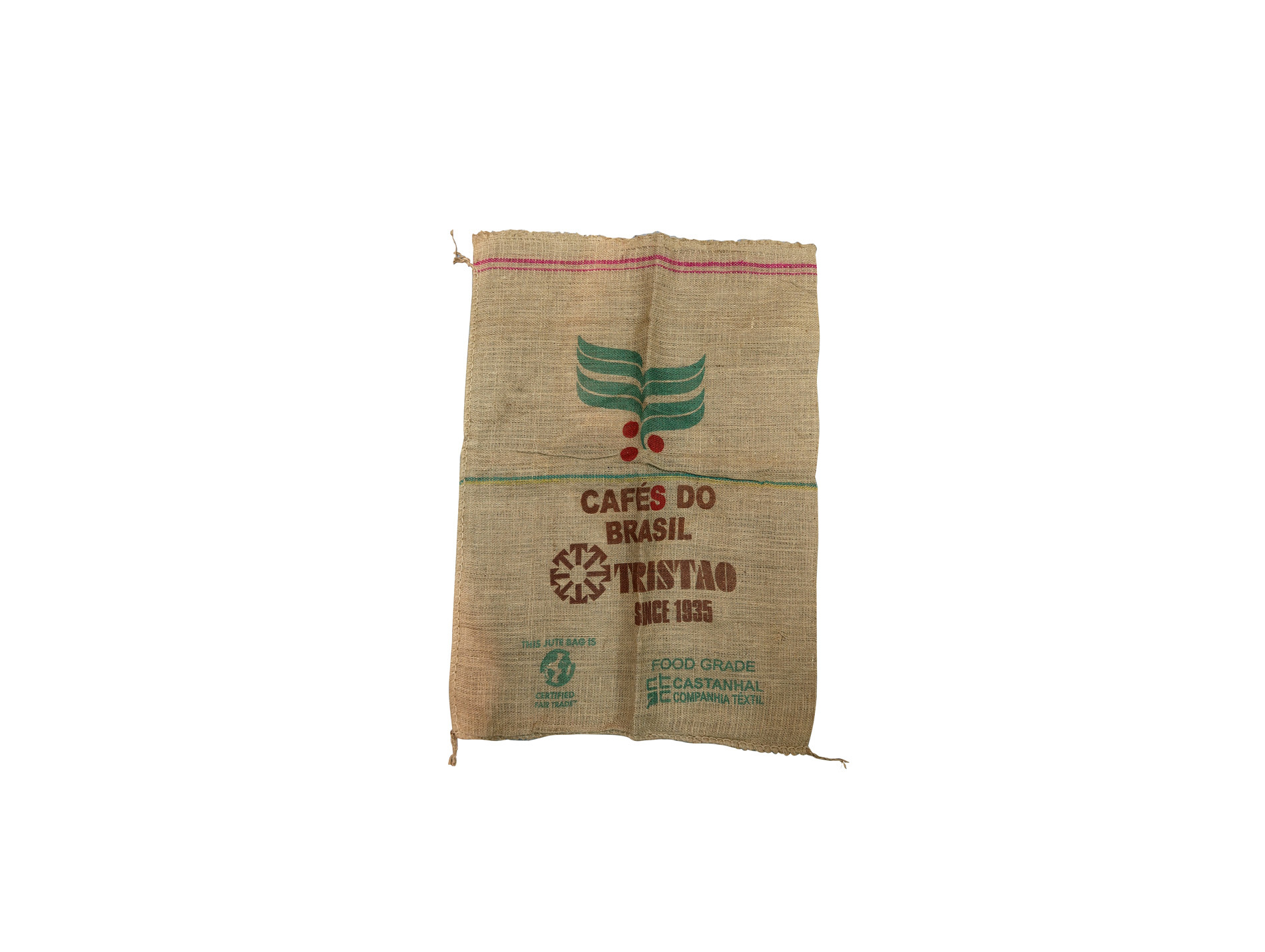 Sac en toile de jute surcyclé L.85 x H.110cm