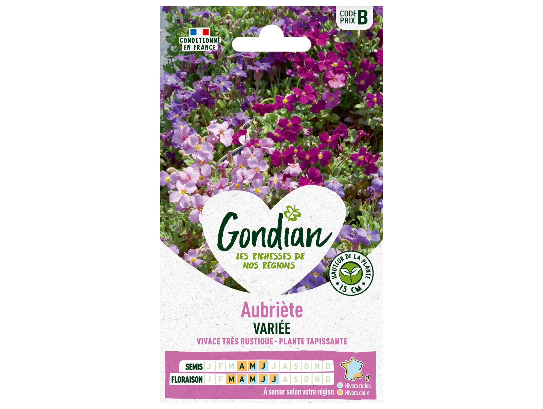 Aubriète variée GONDIAN Série B