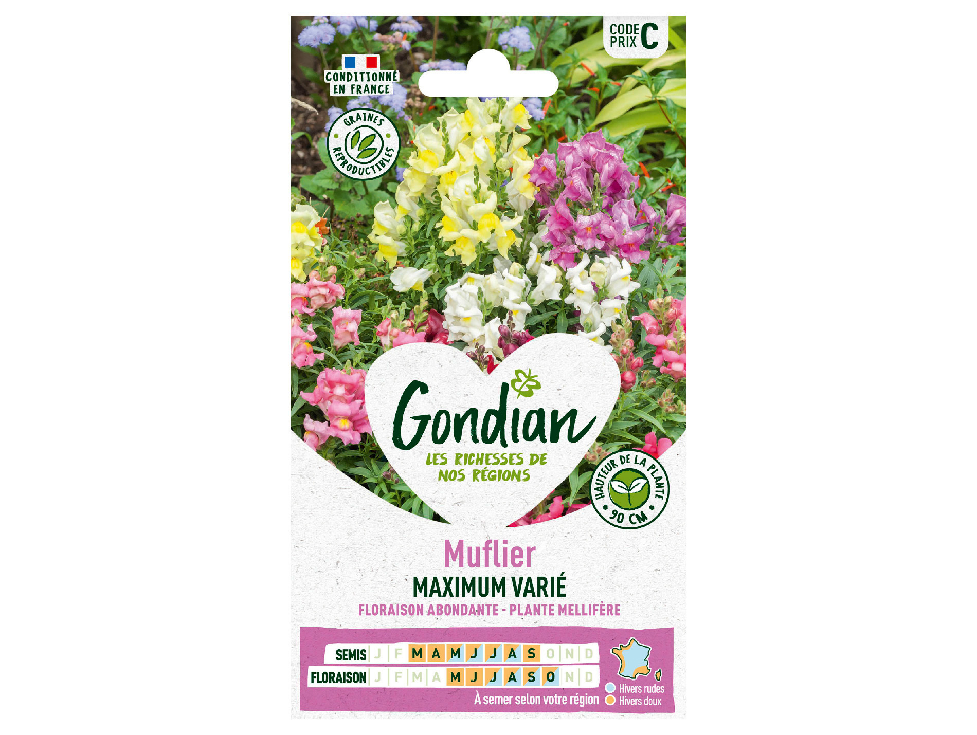 Muflier maximum varié GONDIAN Série C