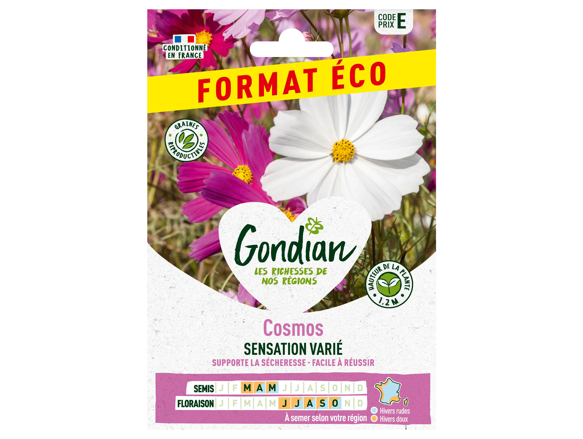 Cosmos Sensatio varié GONDIAN Série E éco