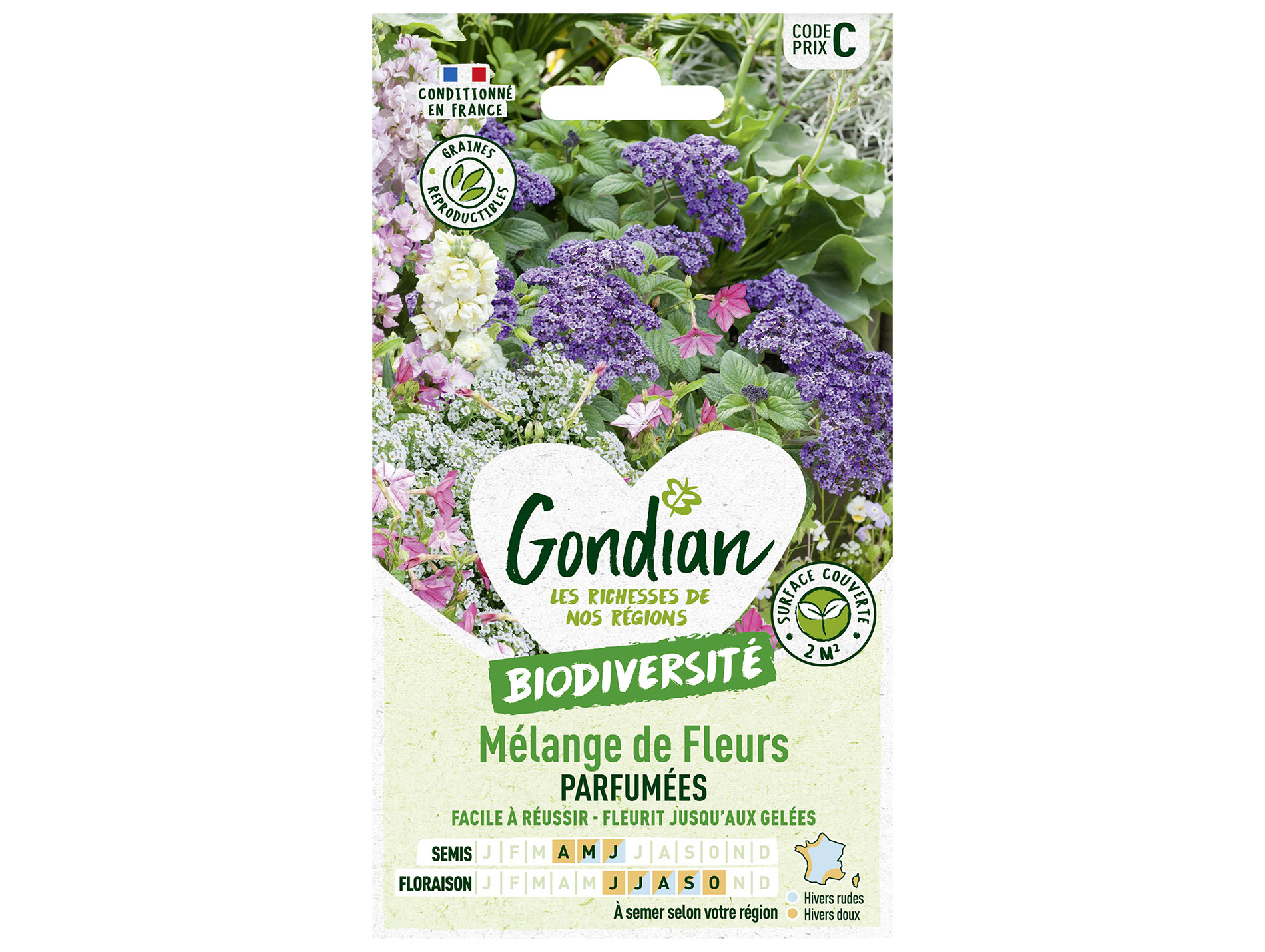 Mélange de fleurs parfumées GONDIAN Série C