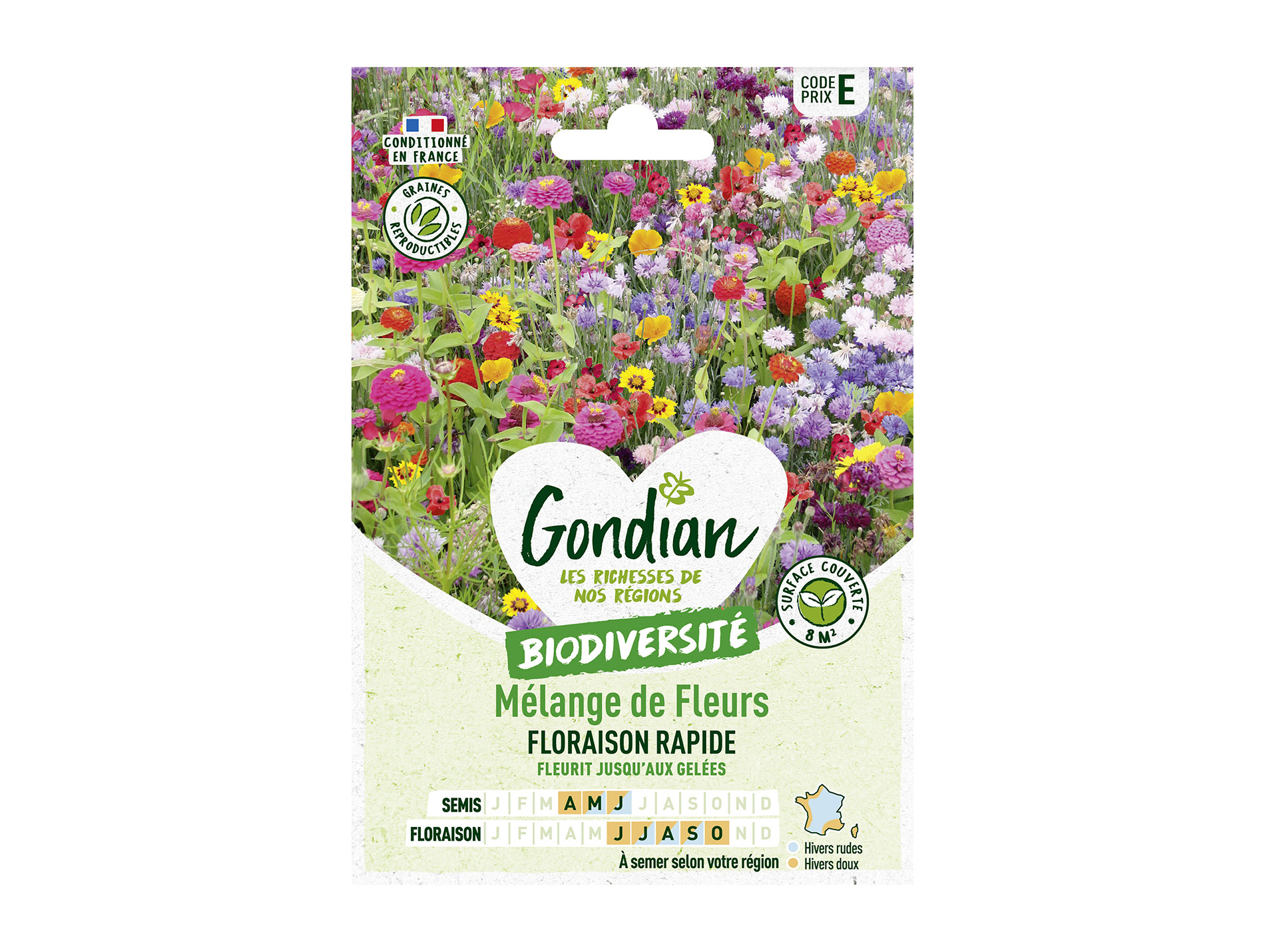 Mélange de fleurs rapides GONDIAN Série E