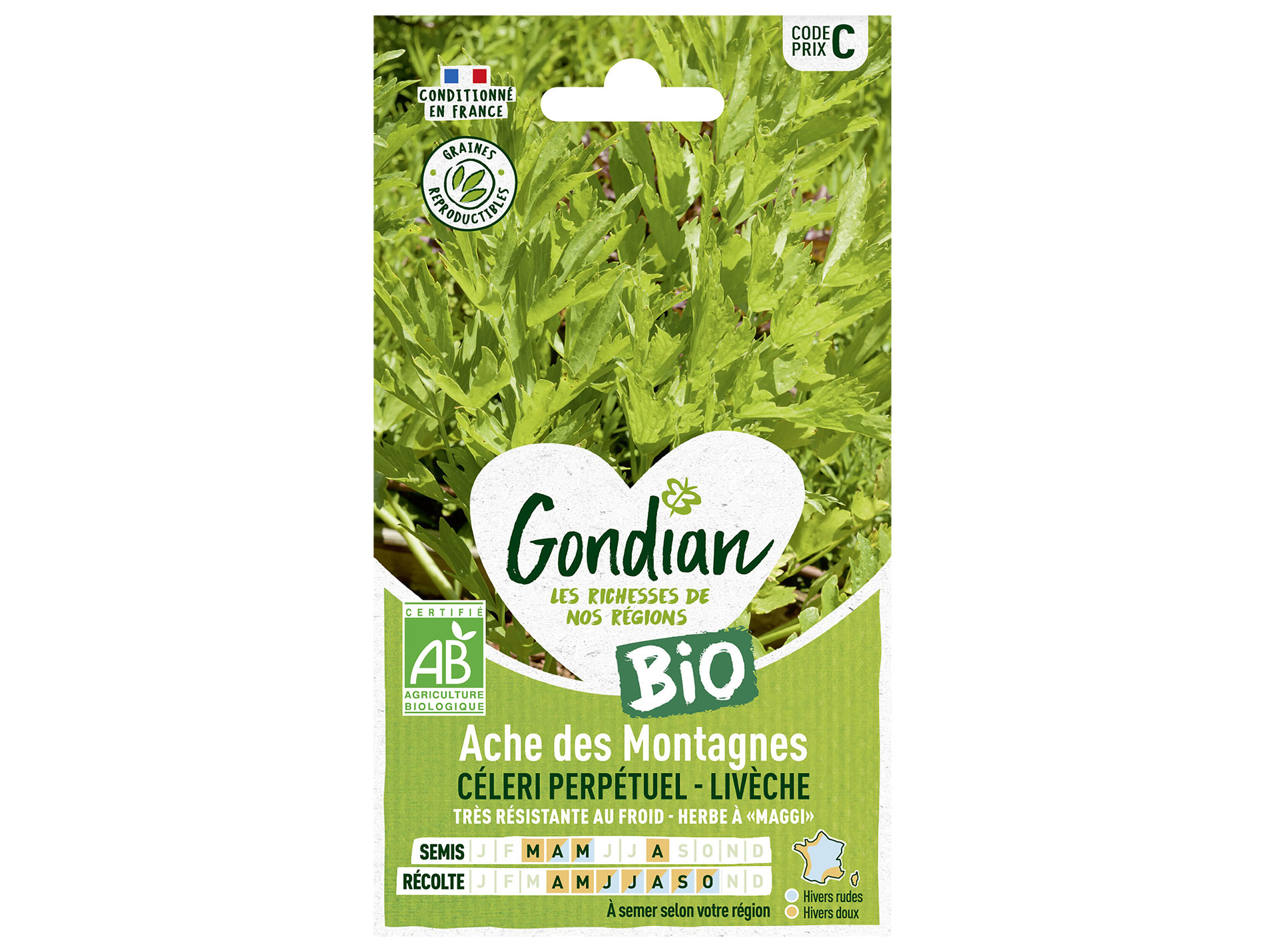 Ache des montagnes bio GONDIAN Série C