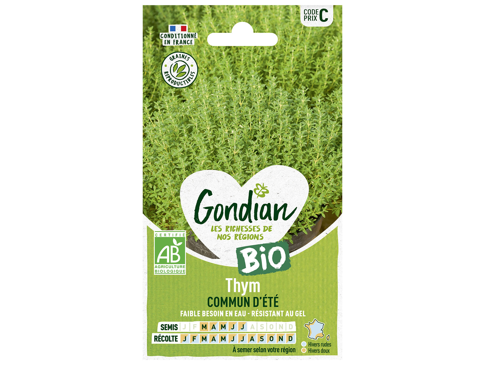 Thym d'Été bio GONDIAN Série C
