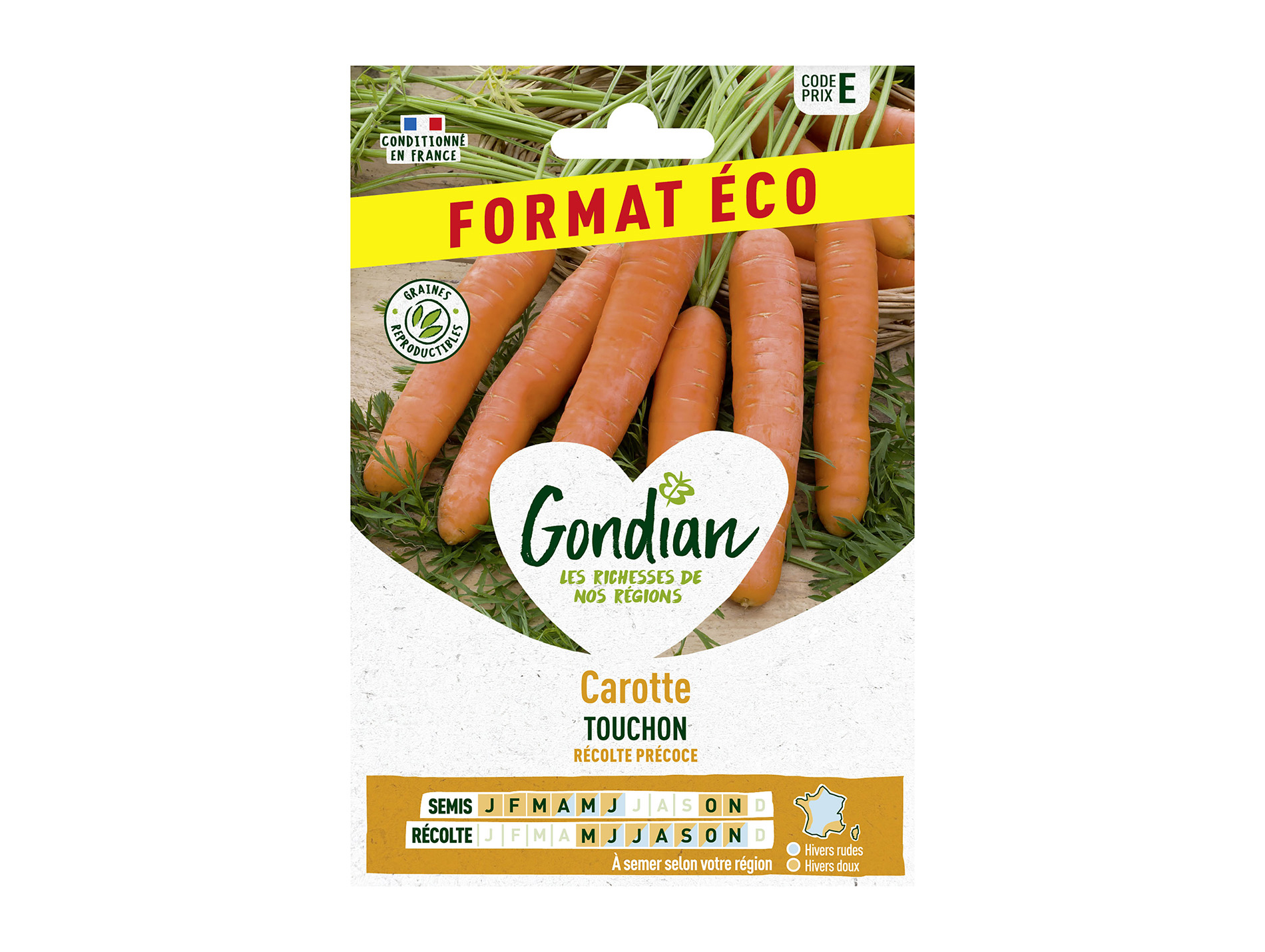 Carotte Touchon éco GONDIAN Série E