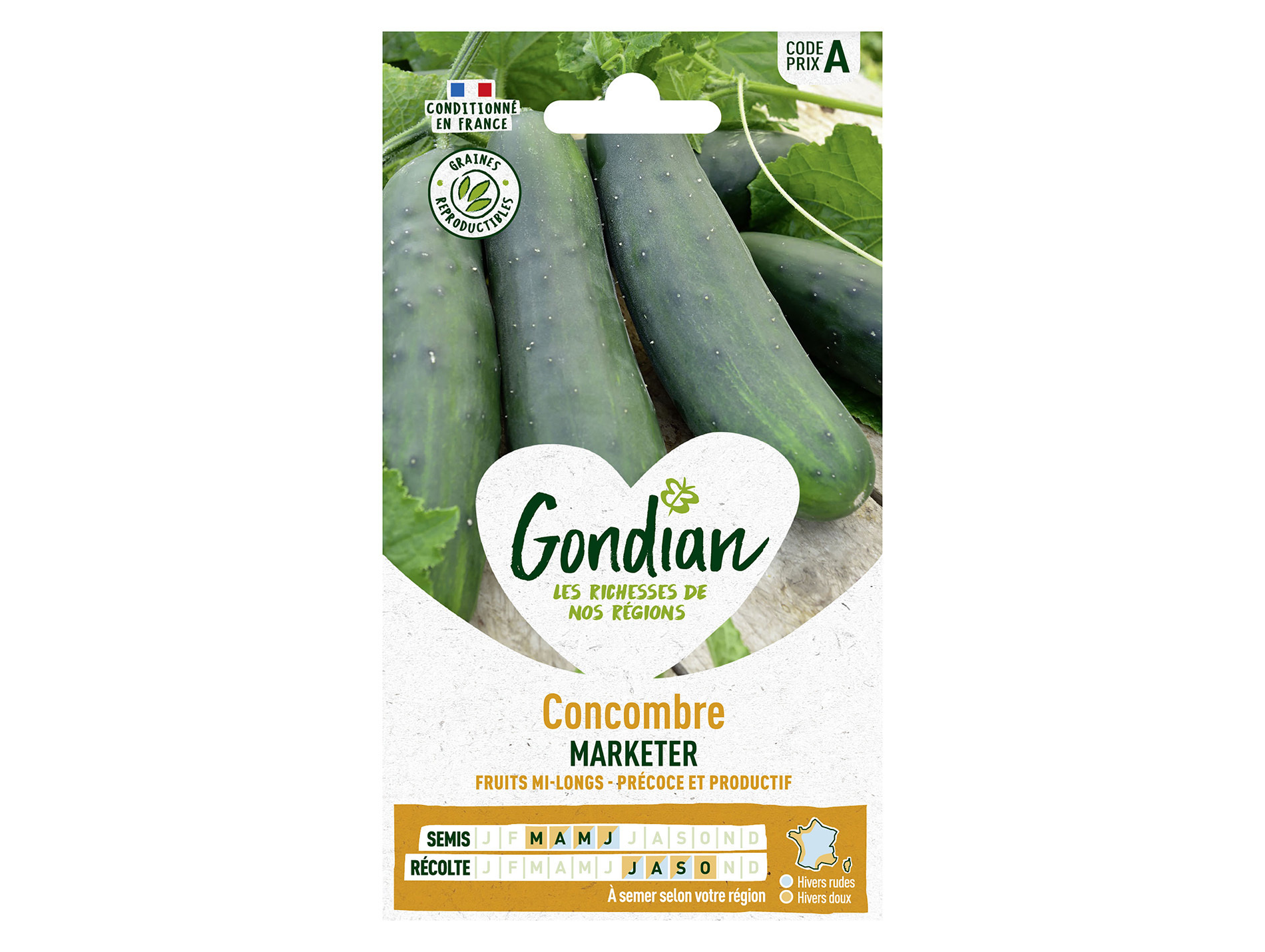Concombre Marketer GONDIAN Série A