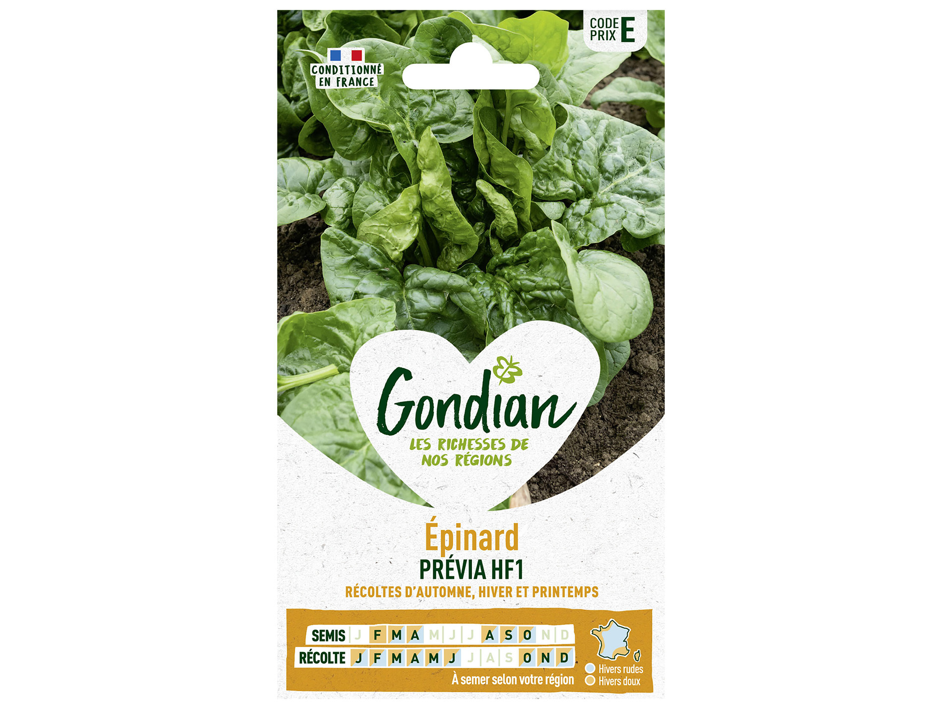 Epinard Previa HF1 GONDIAN Série E