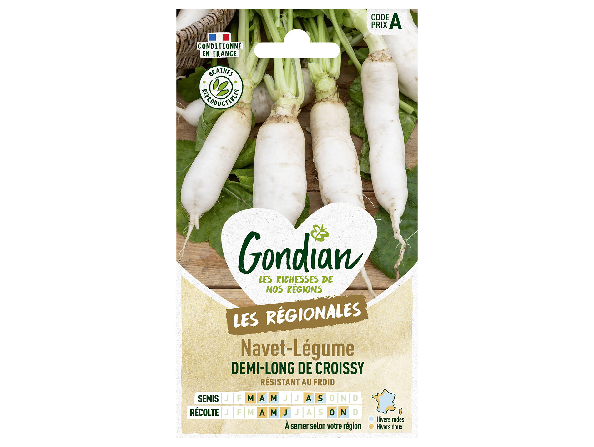 Navet demi-long de Croissy GONDIAN Série A