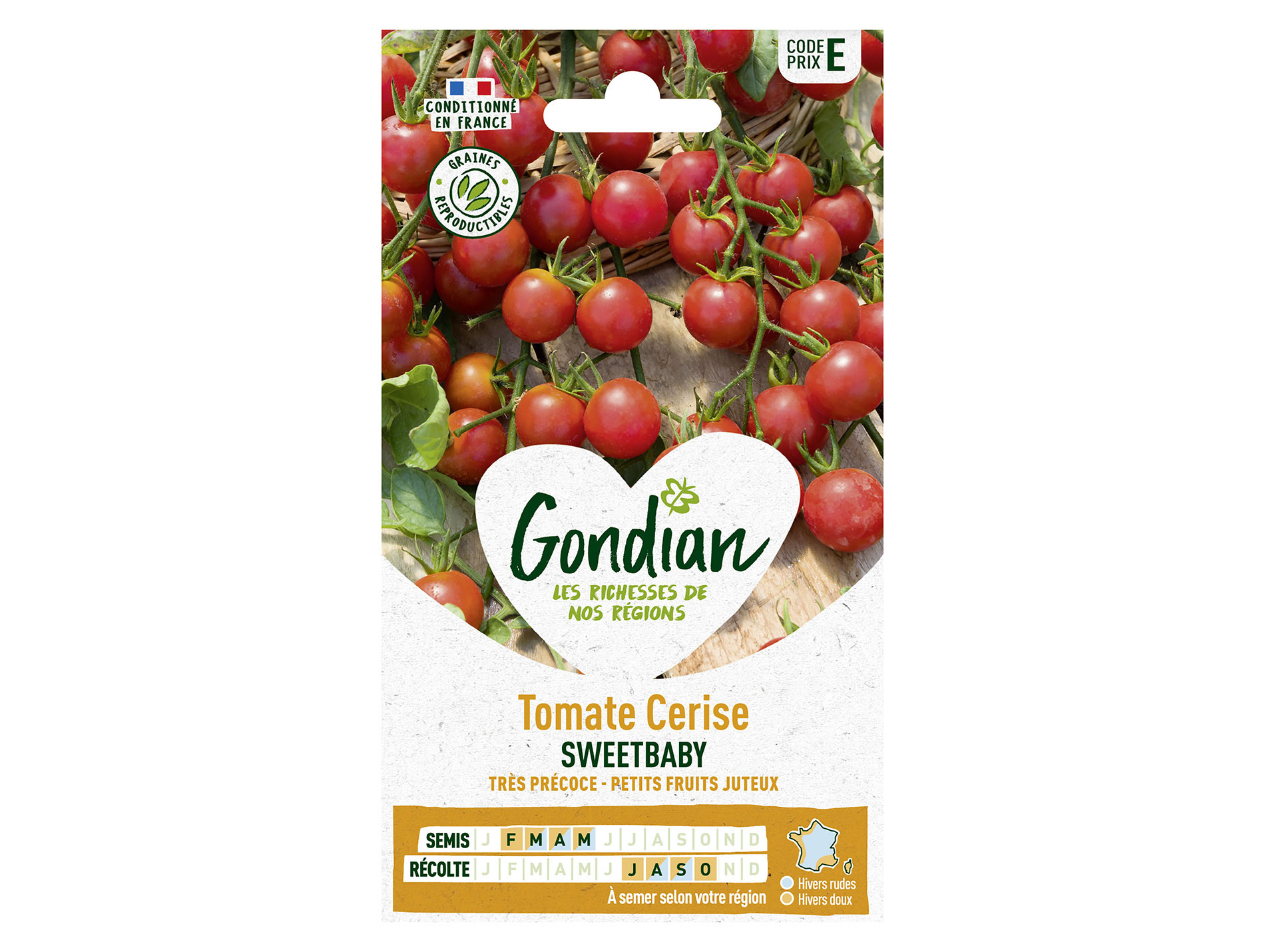 Tomate cerise Sweetbaby GONDIAN Série E