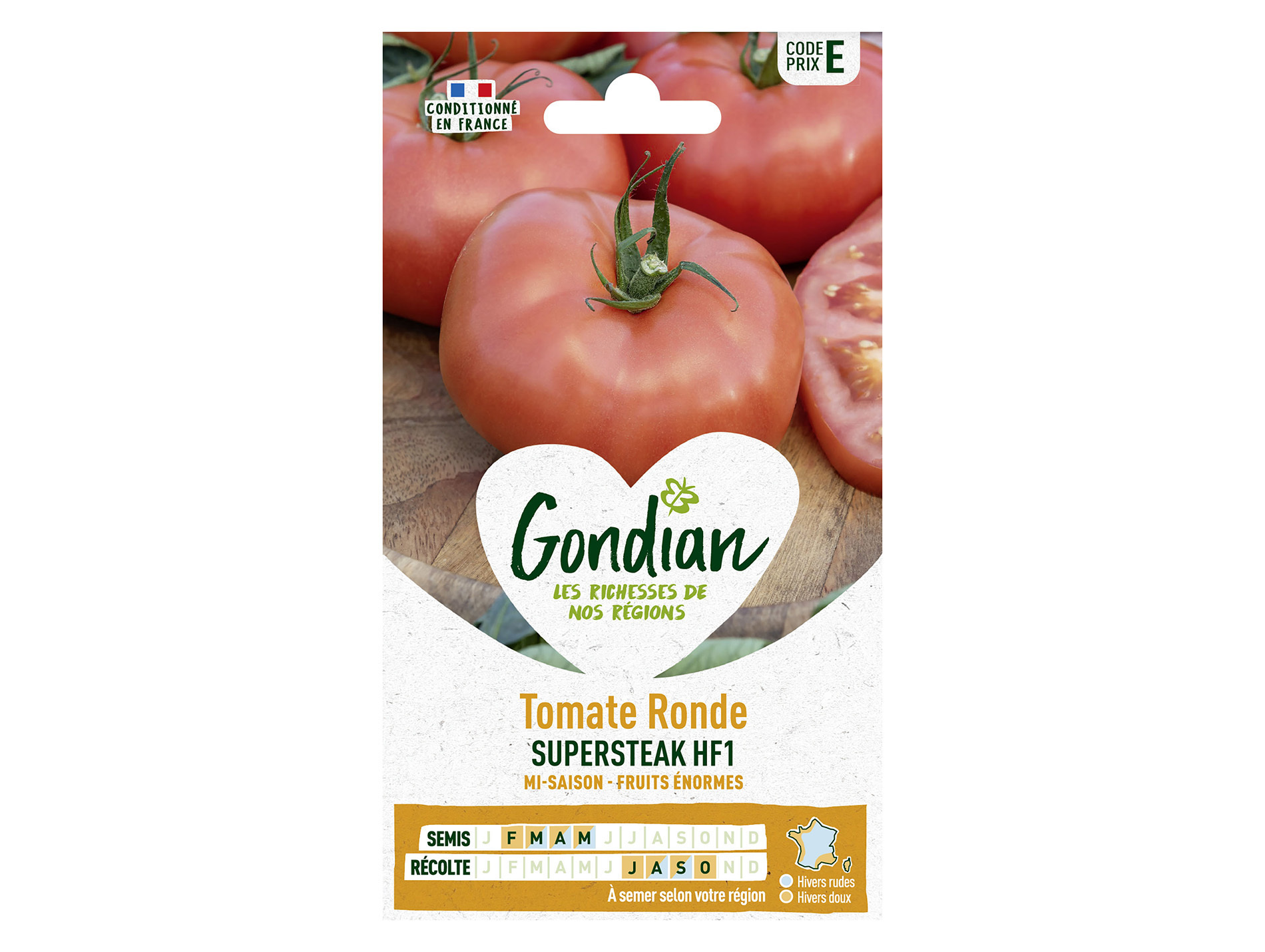 Tomate Supersteak HF1 GONDIAN Série E