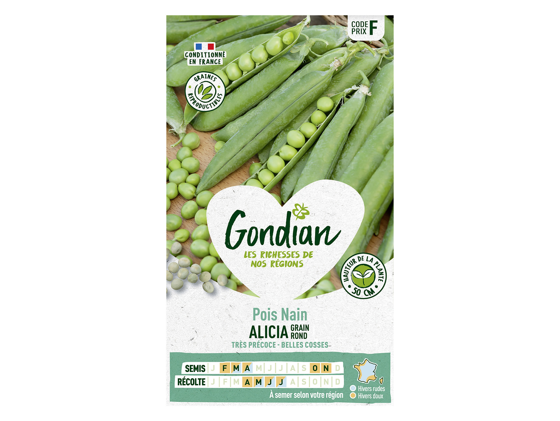 Pois nain Alicia GONDIAN Série F