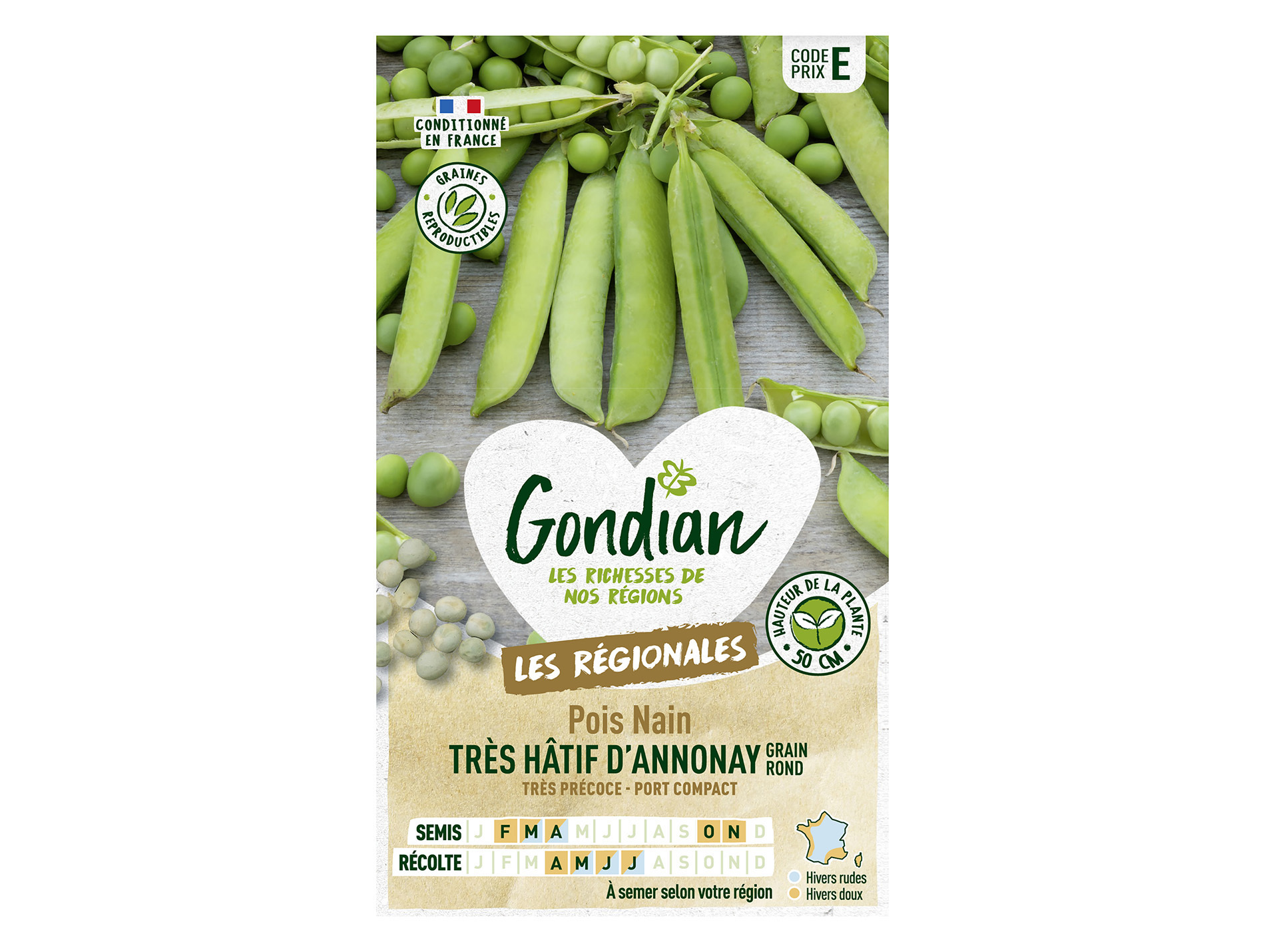 Pois nain Annonay GONDIAN Série E