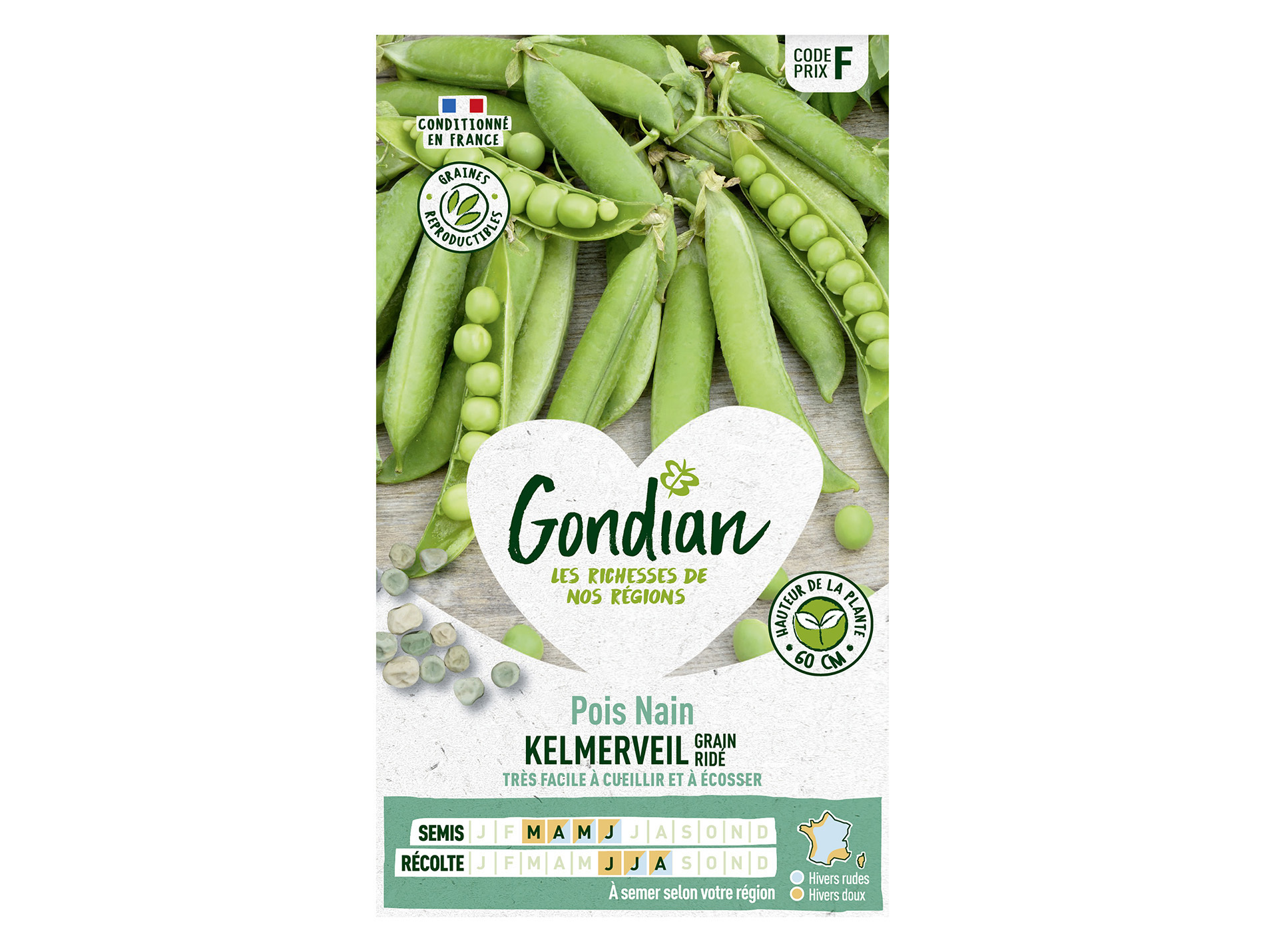 Pois nain Kelmerveil GONDIAN Série F