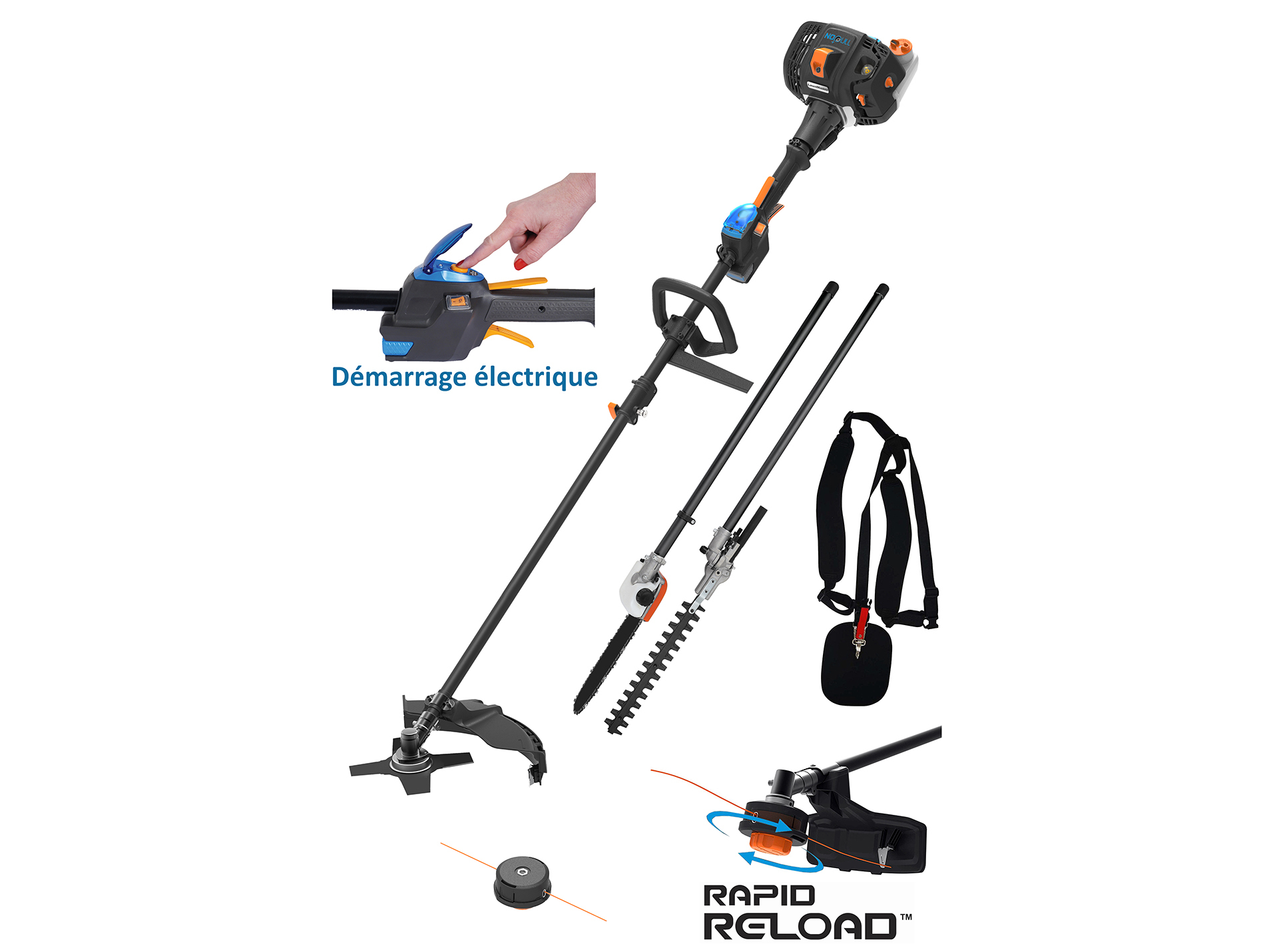 Débroussailleuse LAWNMASTER 26cm³ No Pull