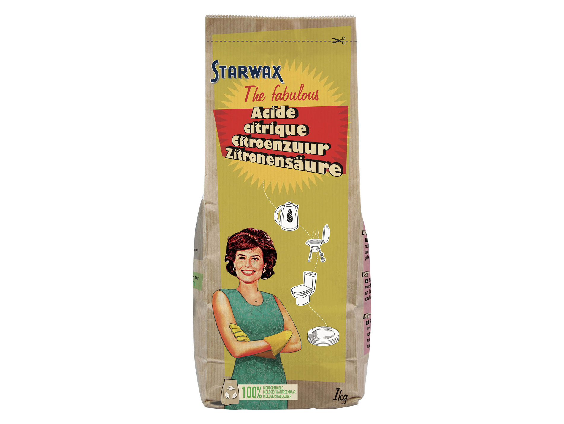 Acide citrique STARWAX 1kg