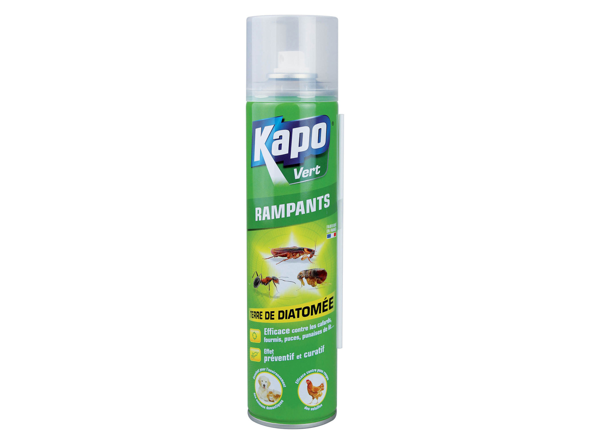 Aérosol terre de diatomée KAPO 400ml