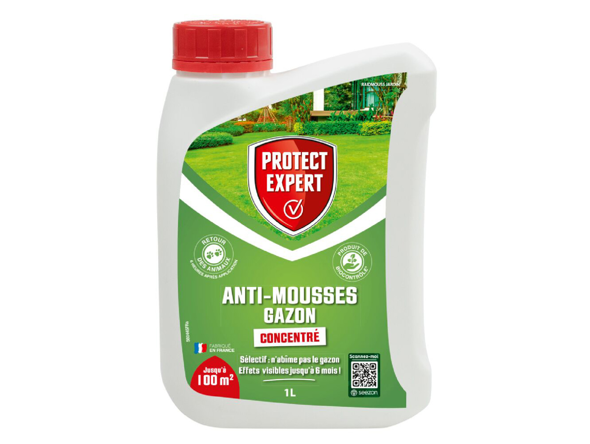Anti-mousses sur tronc et gazon SOLABIOL 1L