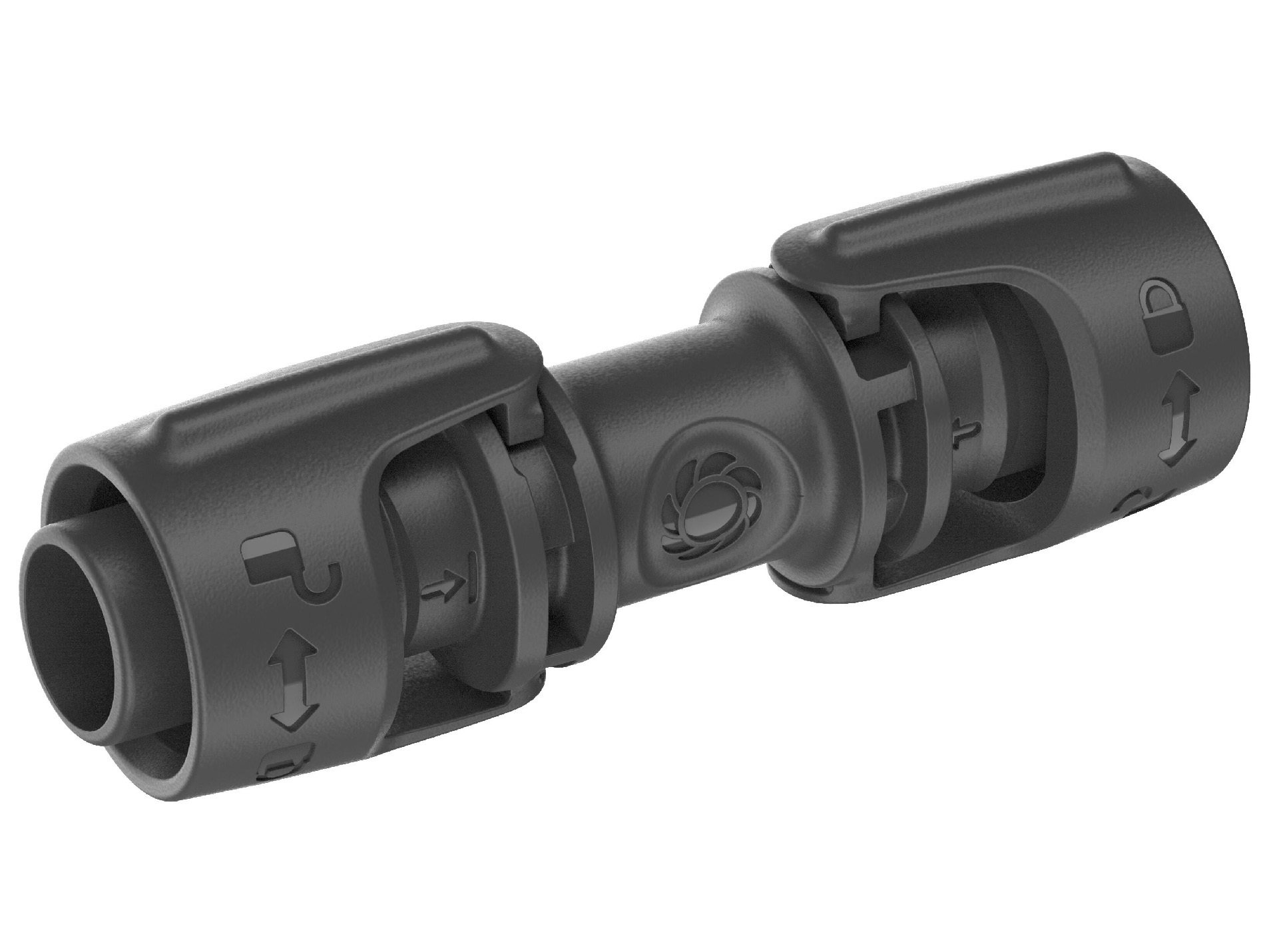 Jonction droite GARDENA Ø13mm 15/21 x5