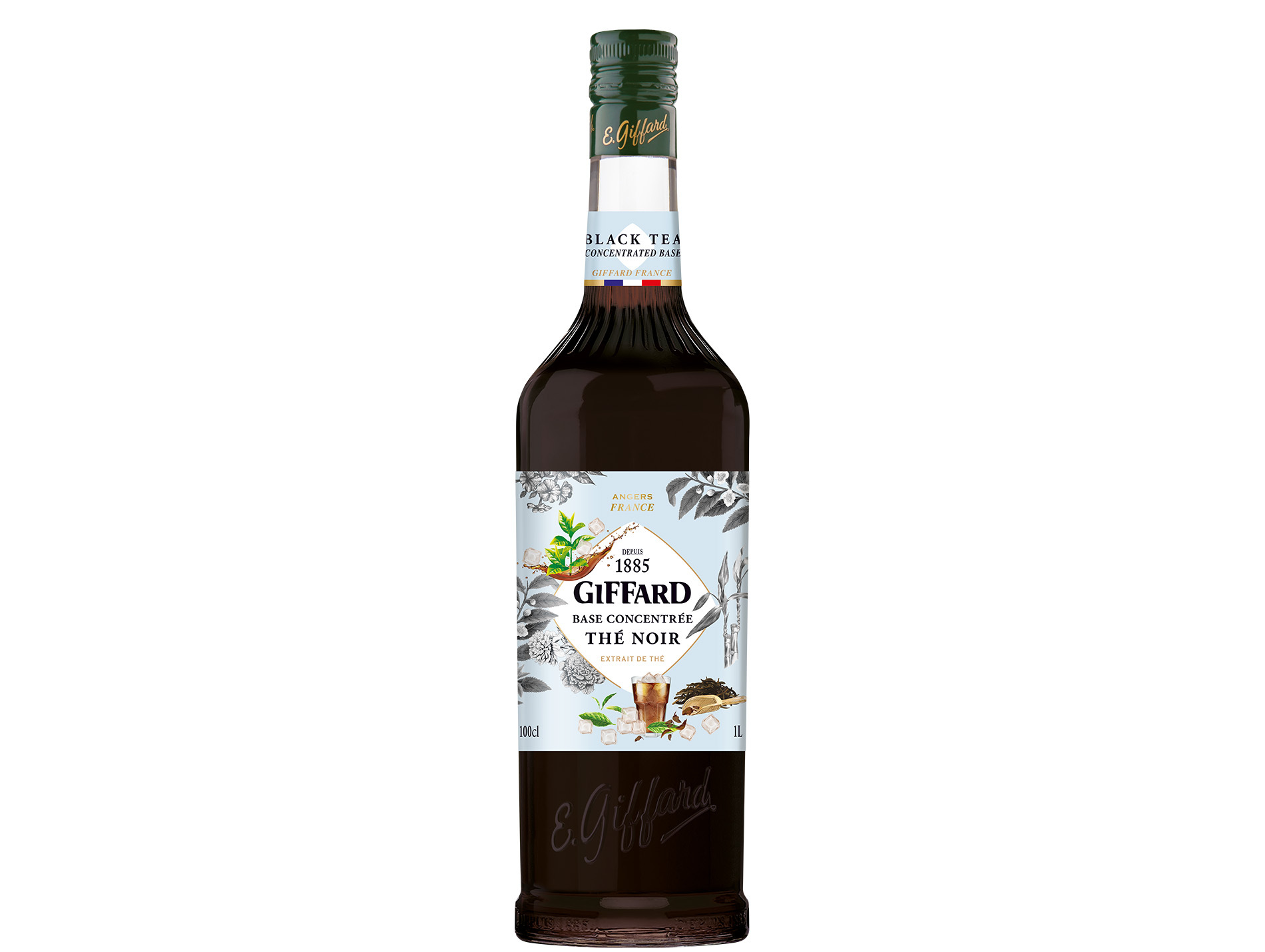 Sirop GIFFARD Base concenté thé noir gif   1L