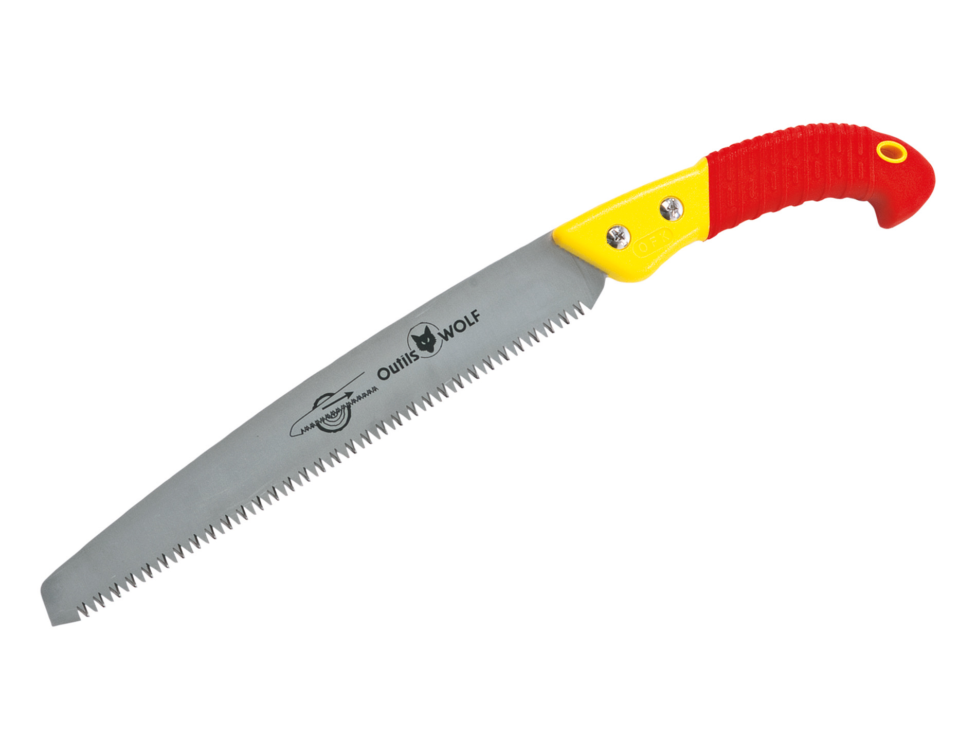 Couteau scie OUTILS WOLF OFK avec fourreau 27,5cm