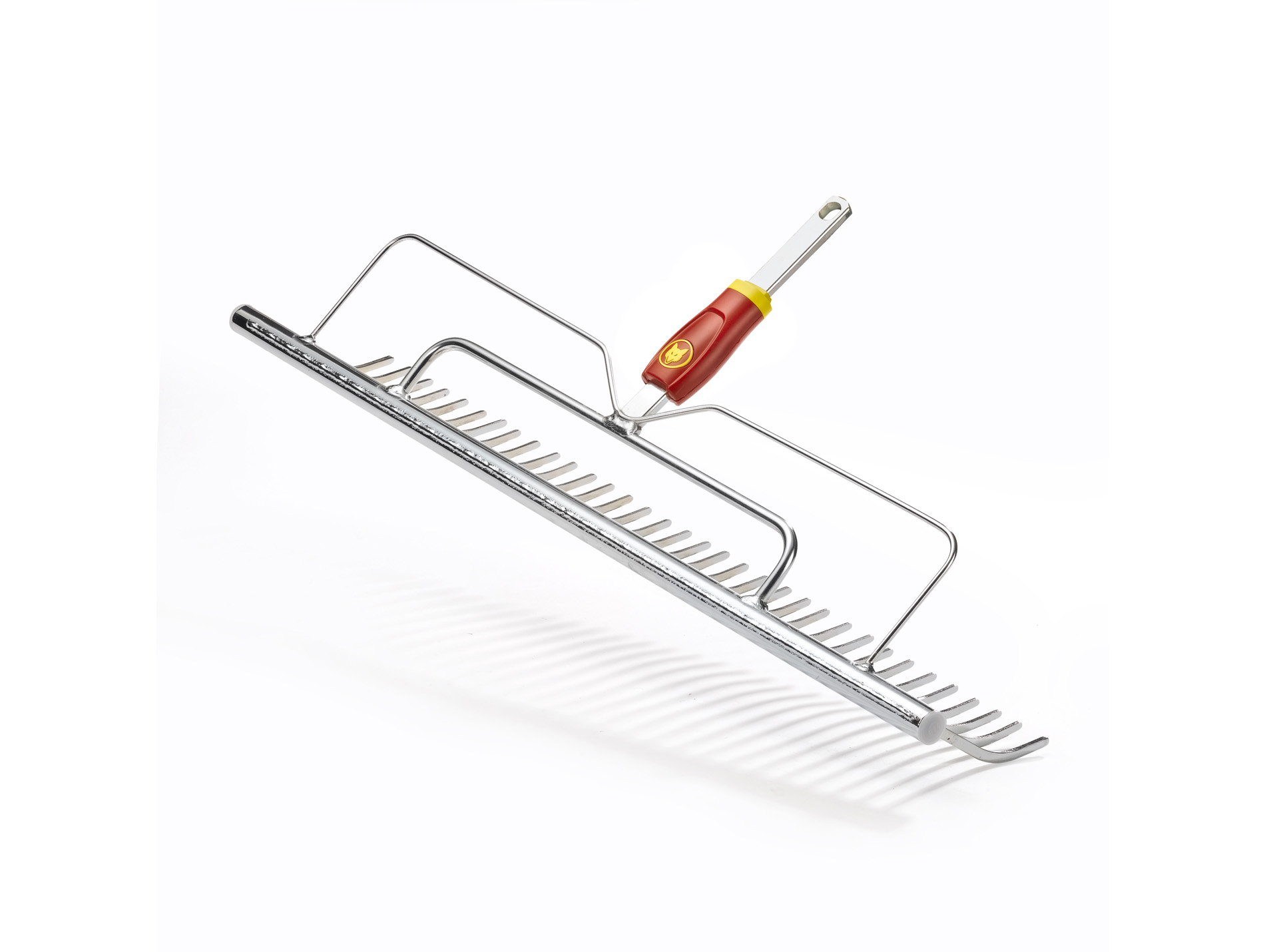 Râteau faneur sans manche OUTILS WOLF 34 dents l.62cm H.25cm