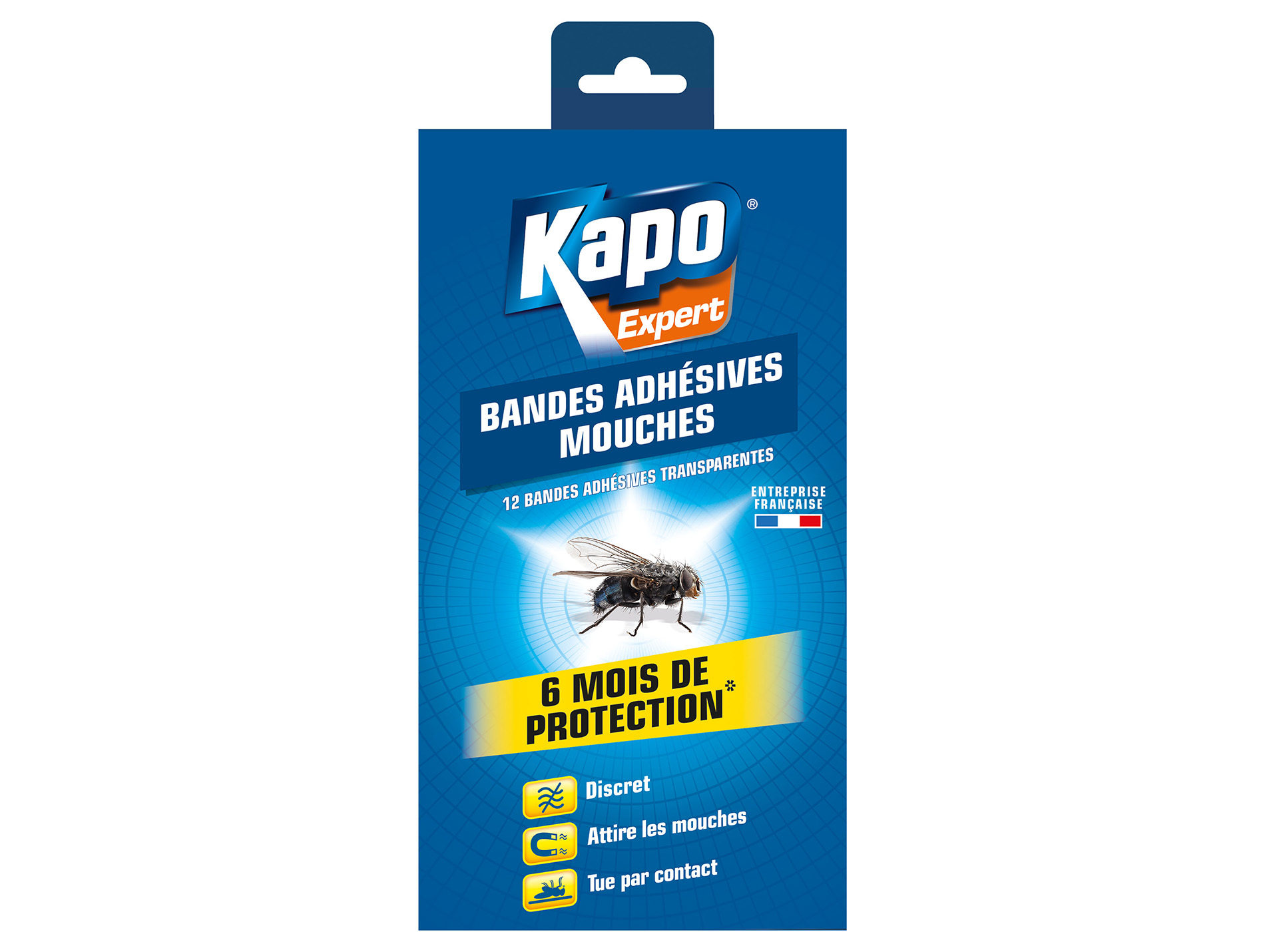 Bandes adhésives anti-mouches x12 KAPO