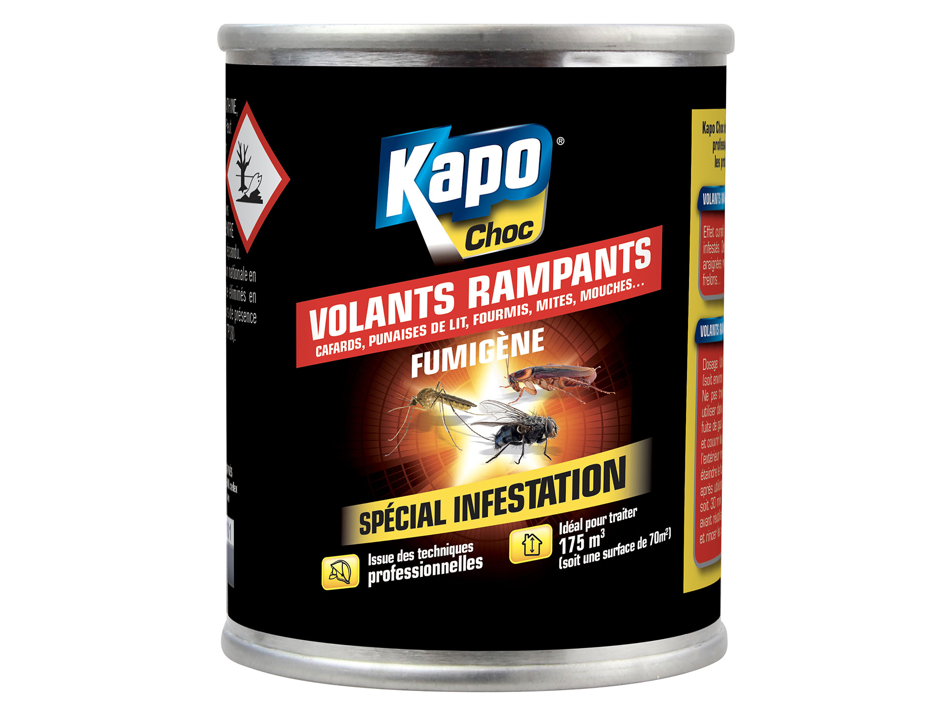 Fumigène anti-rampants & volants KAPO 150M³
