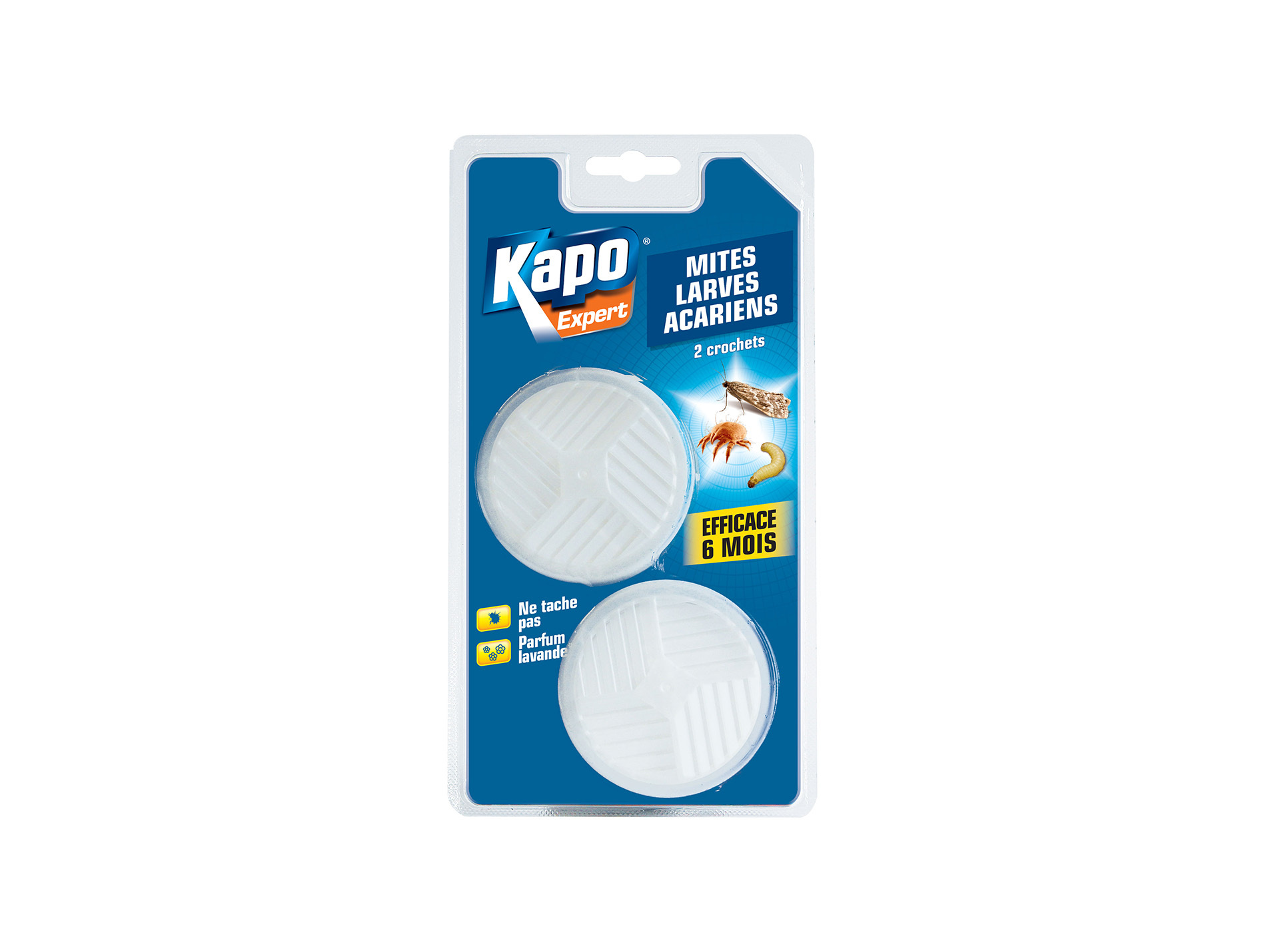 Crochets anti mites KAPO x2