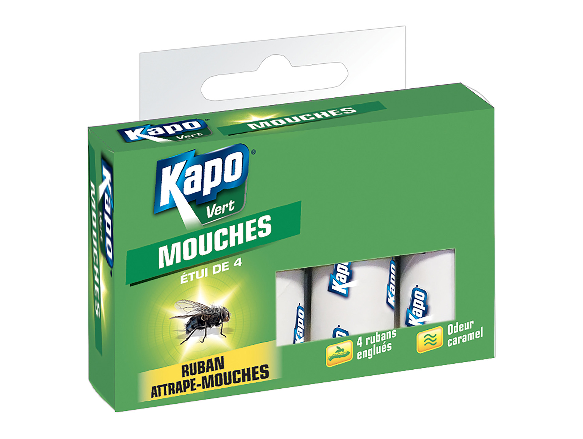 Rubans attrape mouches KAPO x4