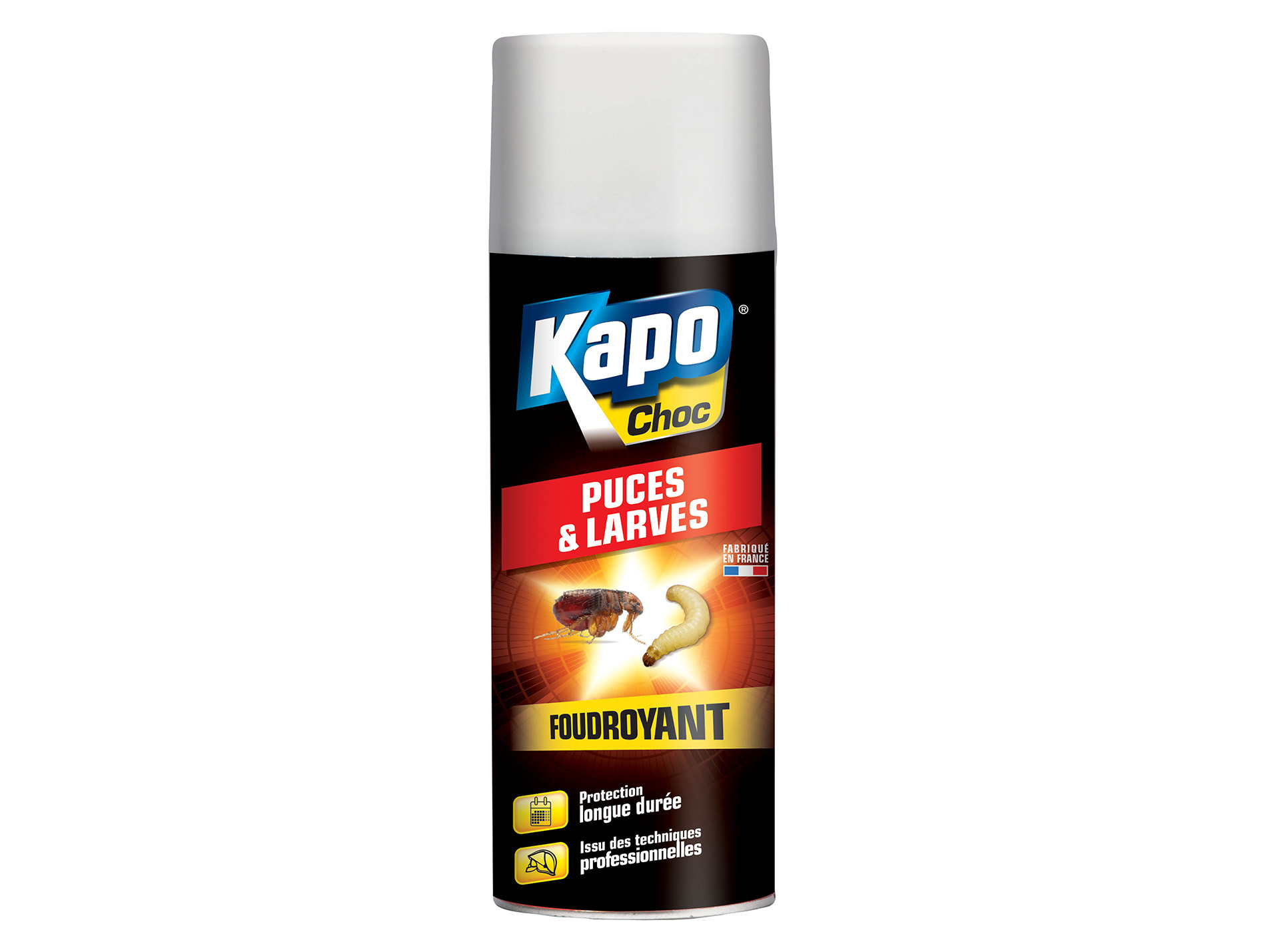 Aérosol anti-puces & larves KAPO 400ml
